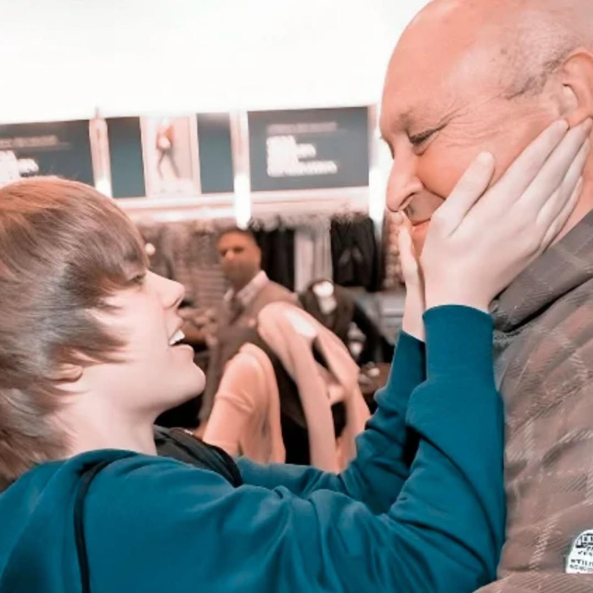 Джастин Бибер с дедушкой Брюсом Дейлом. Фото: Инстаграм* @justinbieber