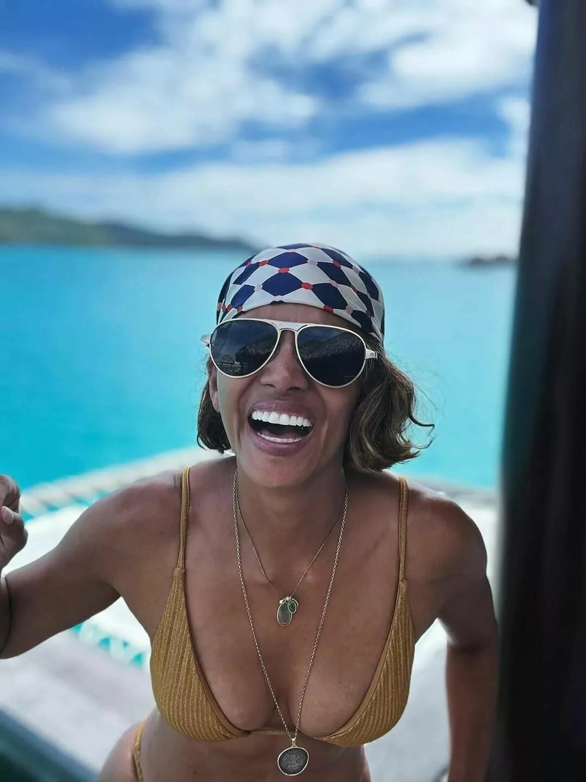 Холли Берри с супругом. Фото: Инстаграм* @halleberry