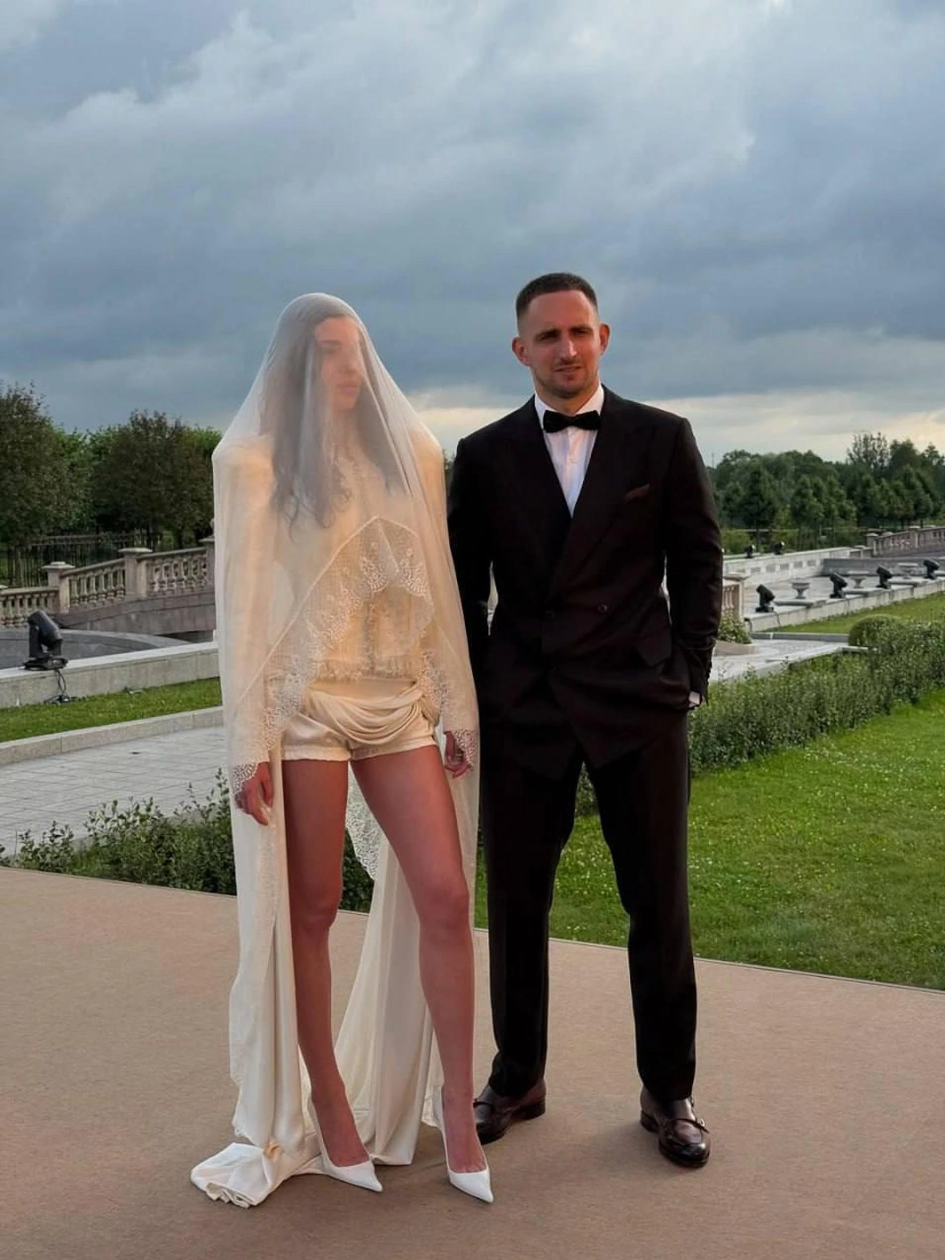 Адель Вейгель и Михаил Литвин. Фото: ТГ-канал  adelveigelll
