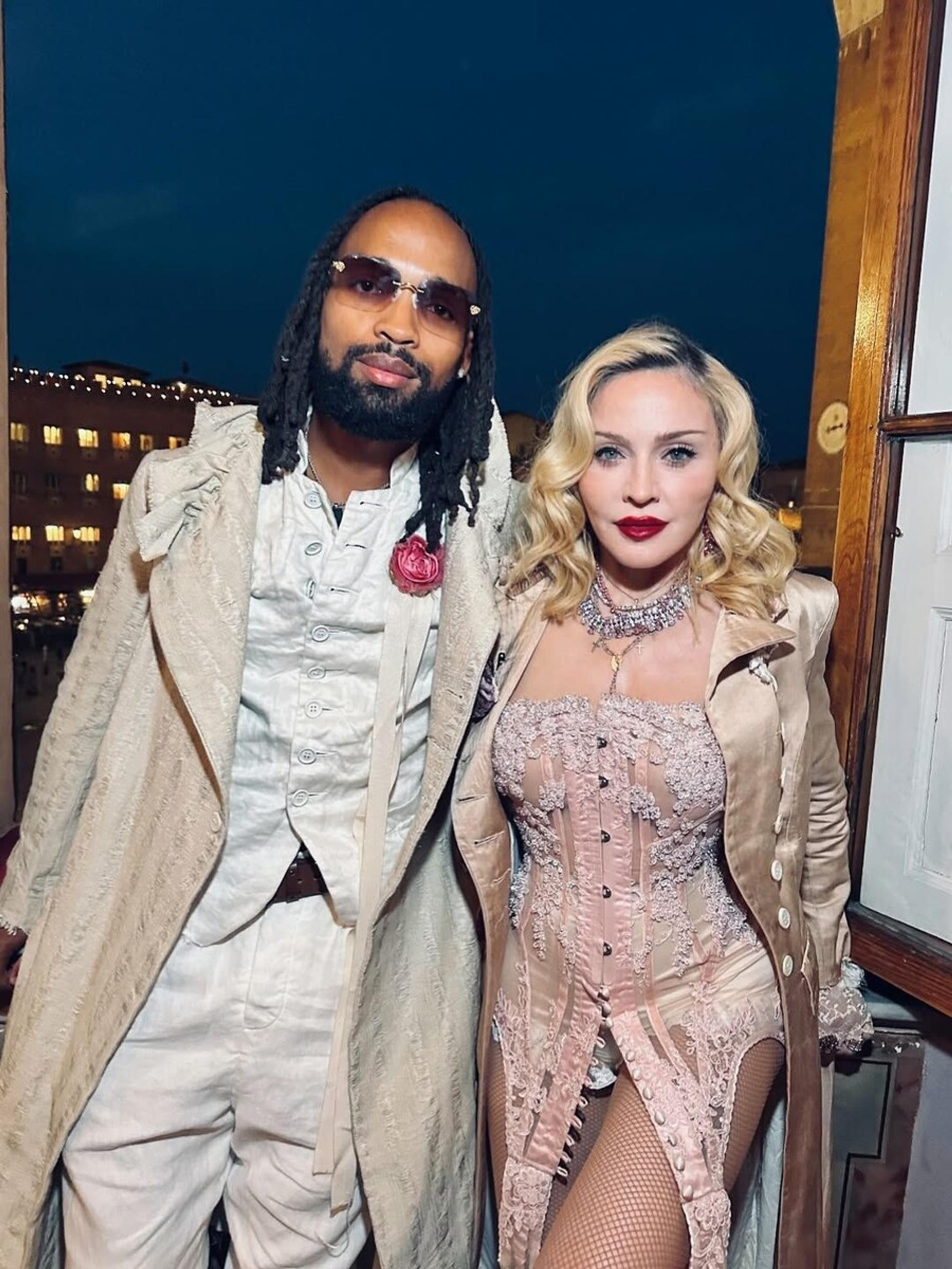 Мадонна с бойфрендом. Фото: Инстаграм (запрещён в РФ) @madonna