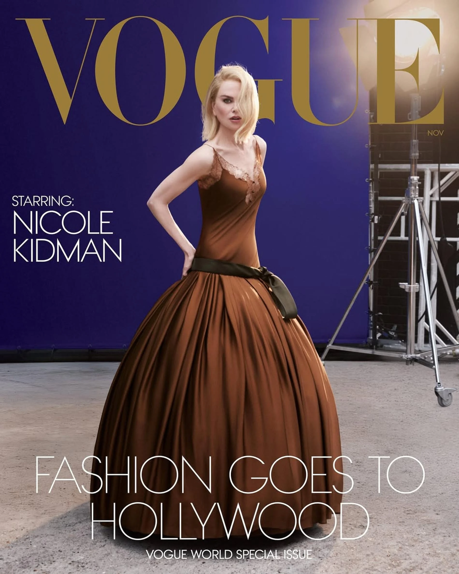 Николь Кидман. Фото: Инстаграм (запрещён в РФ) @voguemagazine