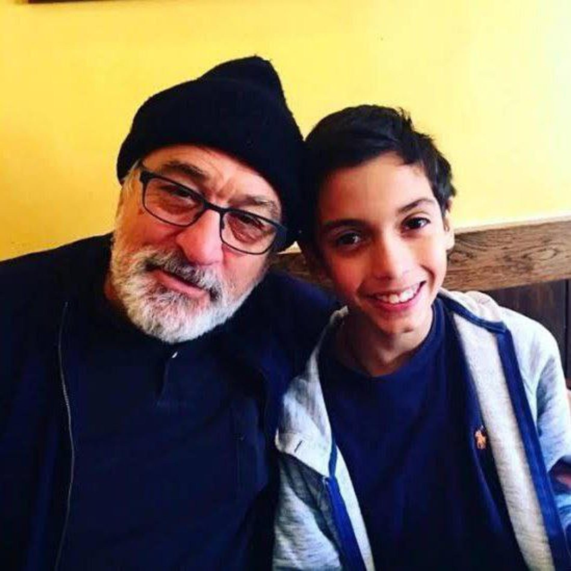 Роберт Де Ниро с внуком. Фото: соцсети