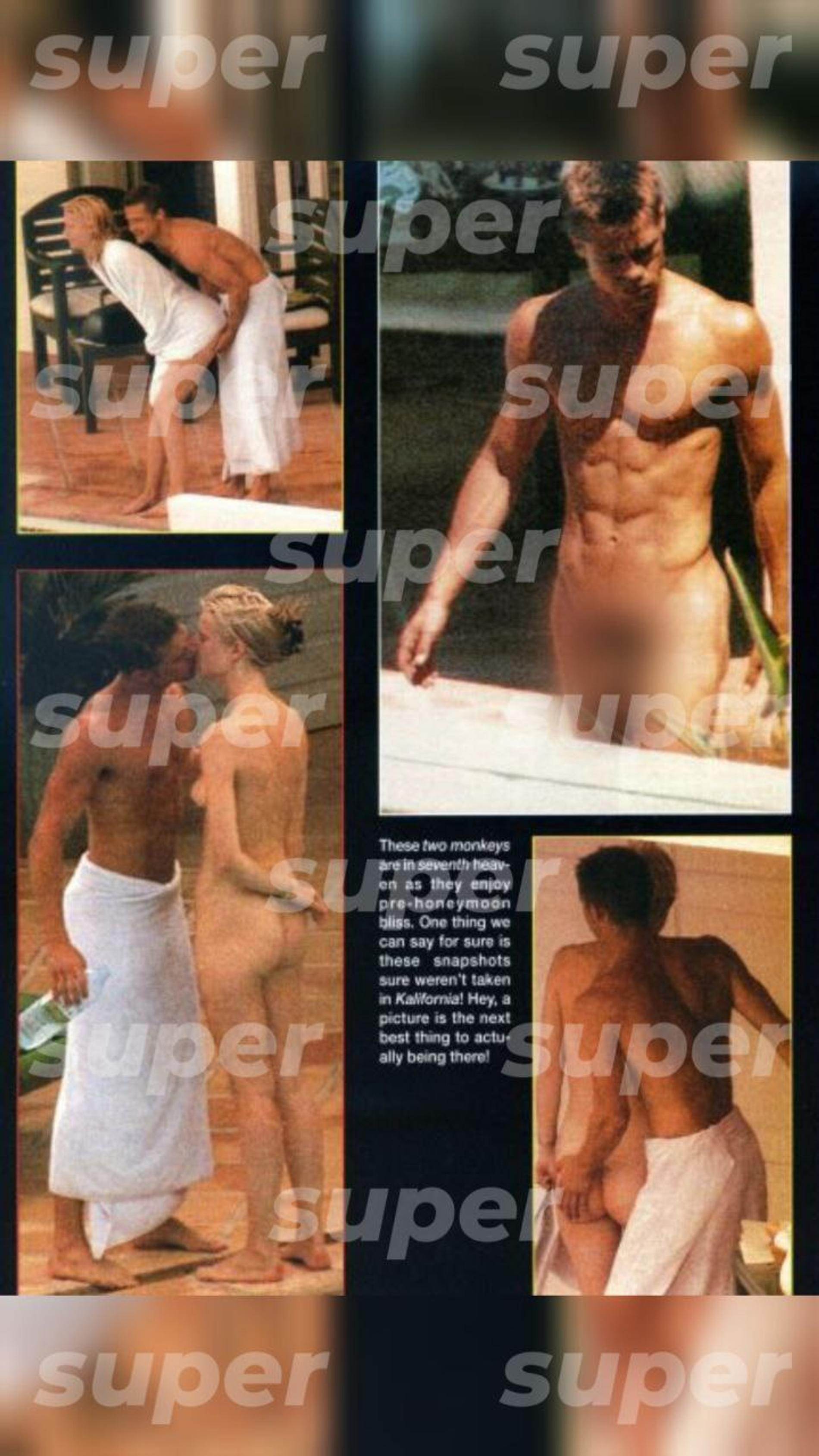 Брэд Питт и Гвинет Пэлтроу. Фото: RadarOnline