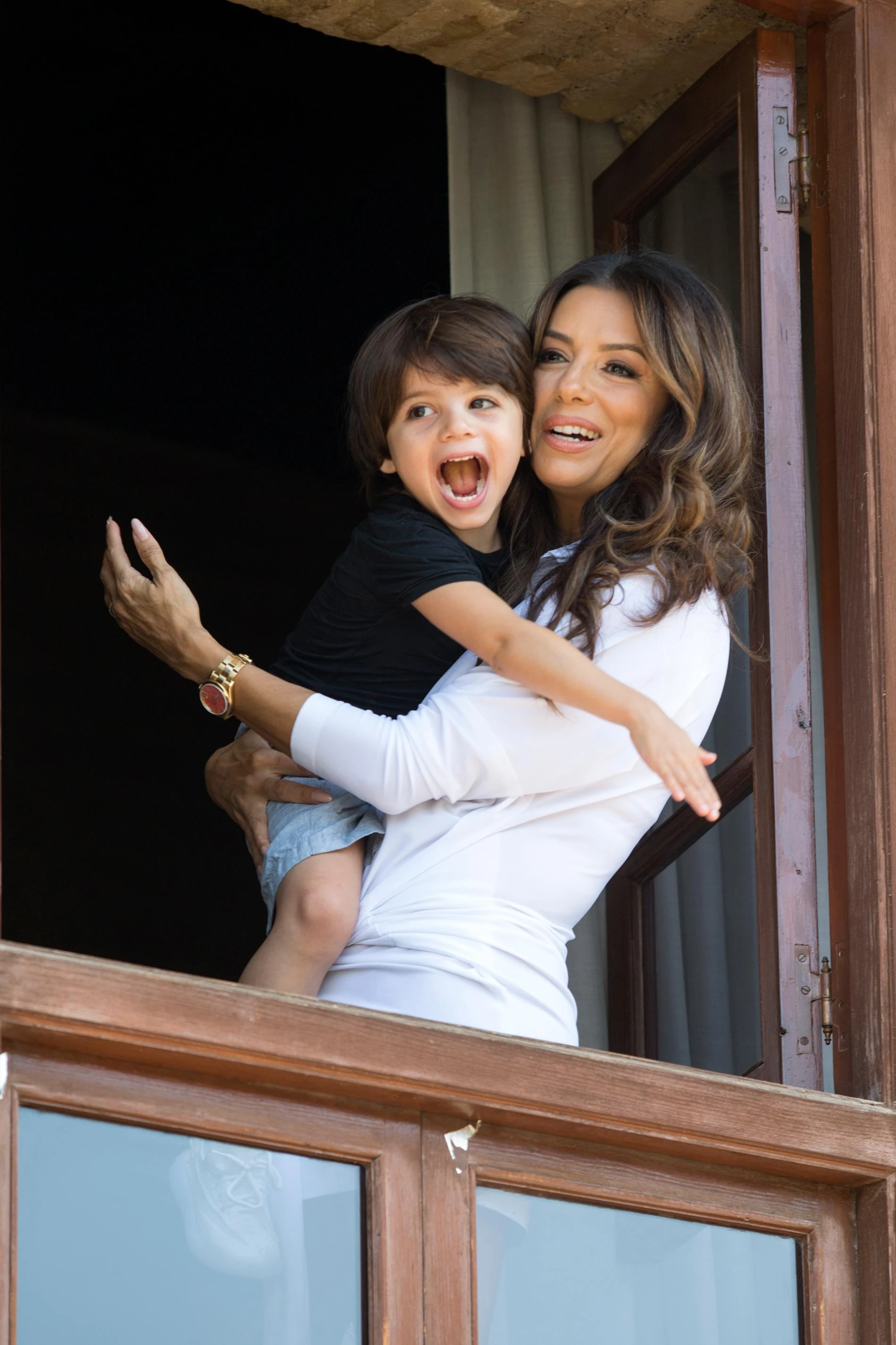 Ева Лонгория с сыном. Фото: Getty Images