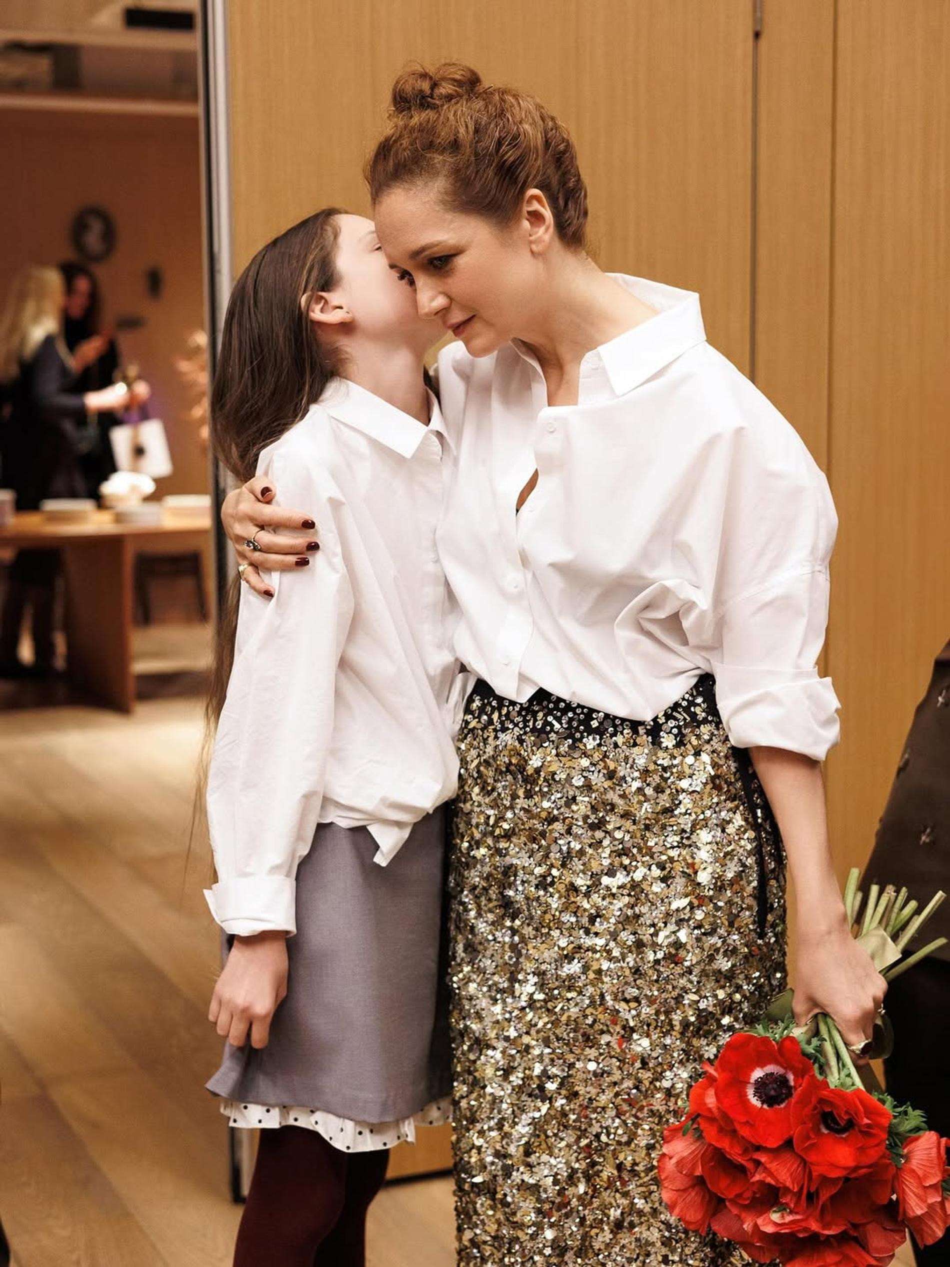 Виктория Исакова с дочерью. Фото: (запрещён в РФ) @v_isakova