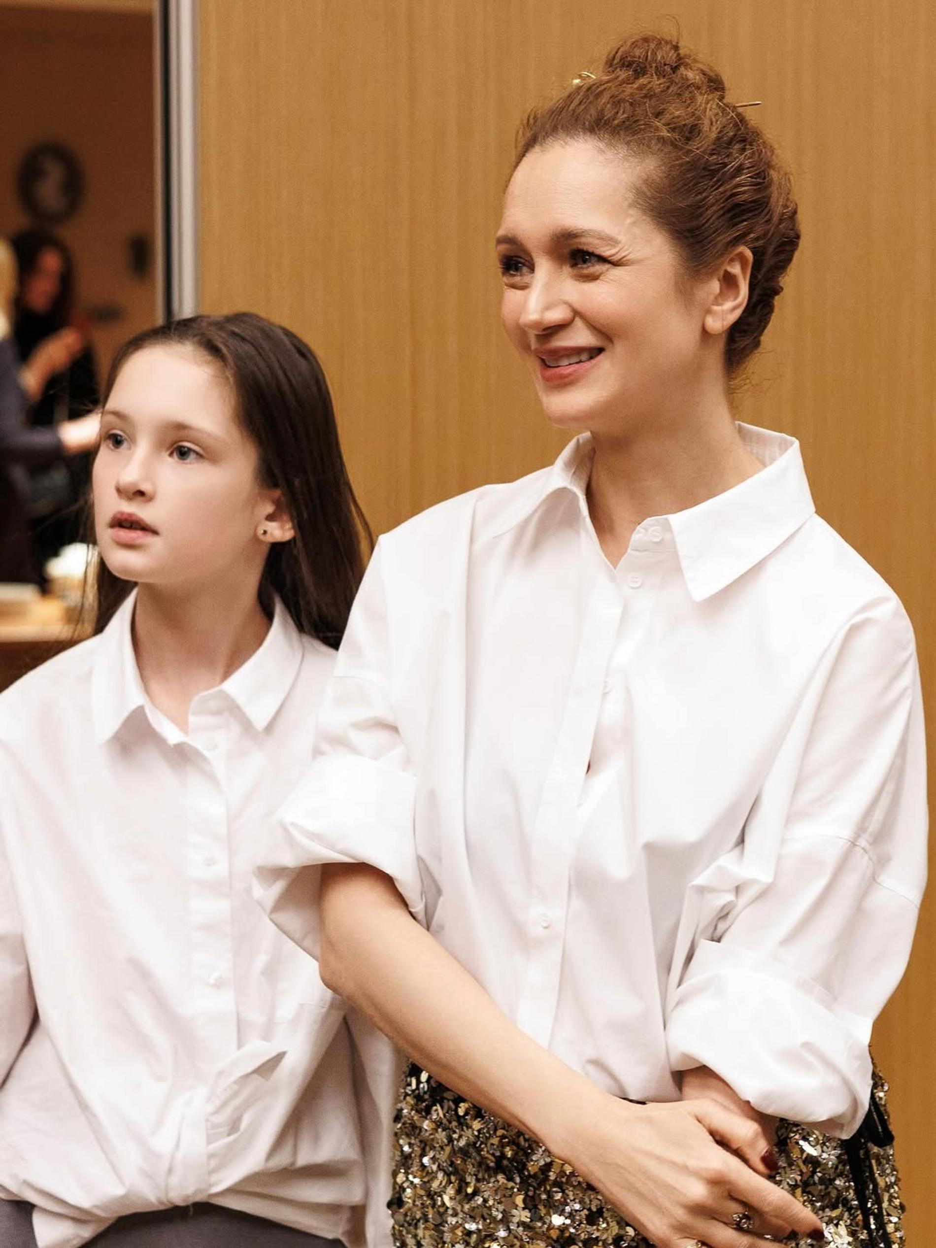 Виктория Исакова с дочерью. Фото: (запрещён в РФ) @v_isakova