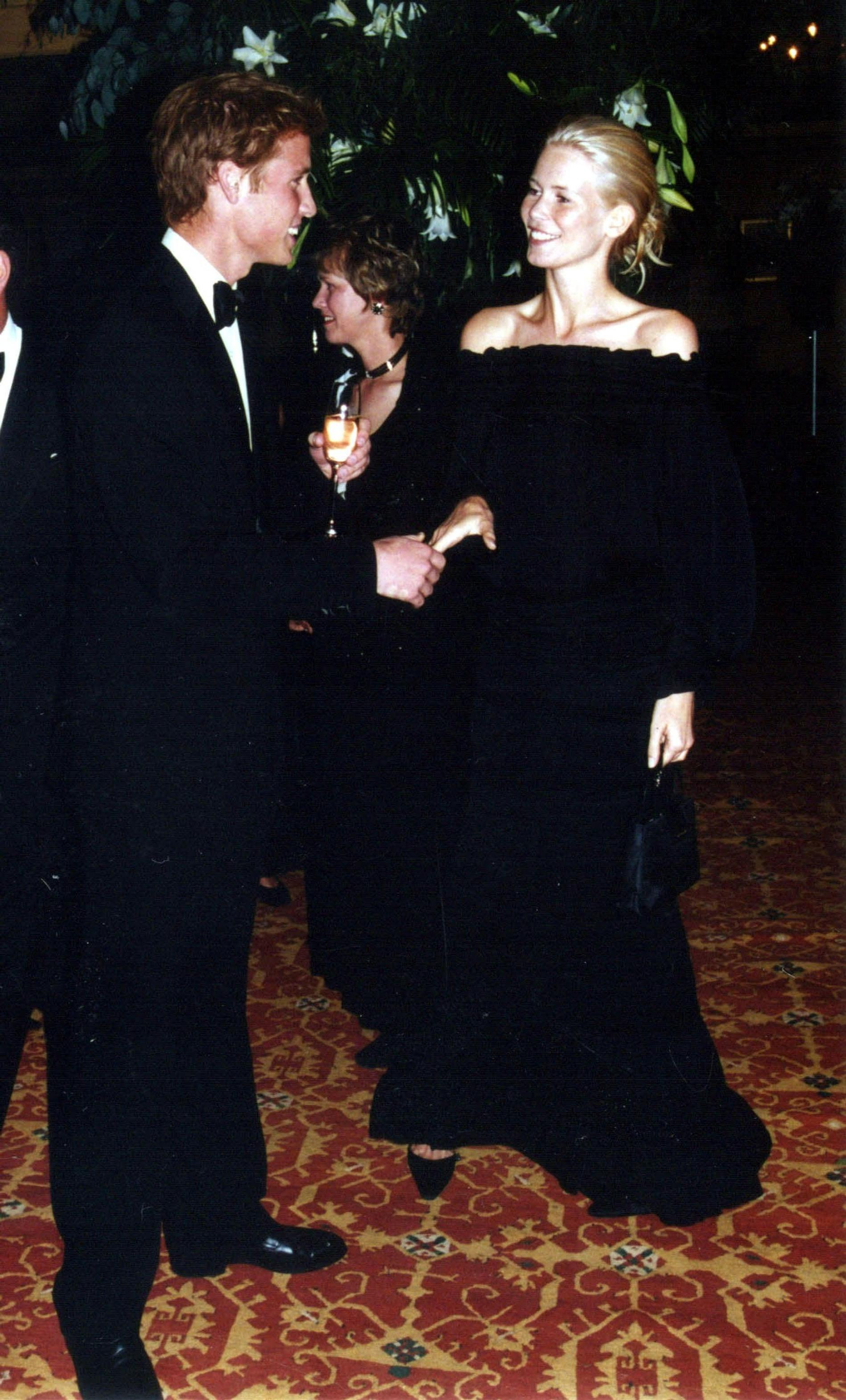 Принц Уильям и Клаудия Шифер. Фото: Getty images