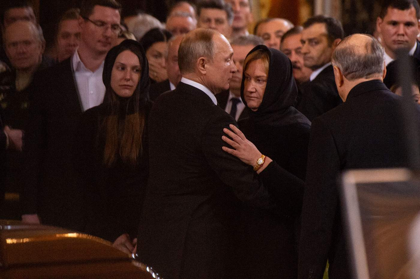 Елена Лужкова, Владимир Путин и Елена Батурина
