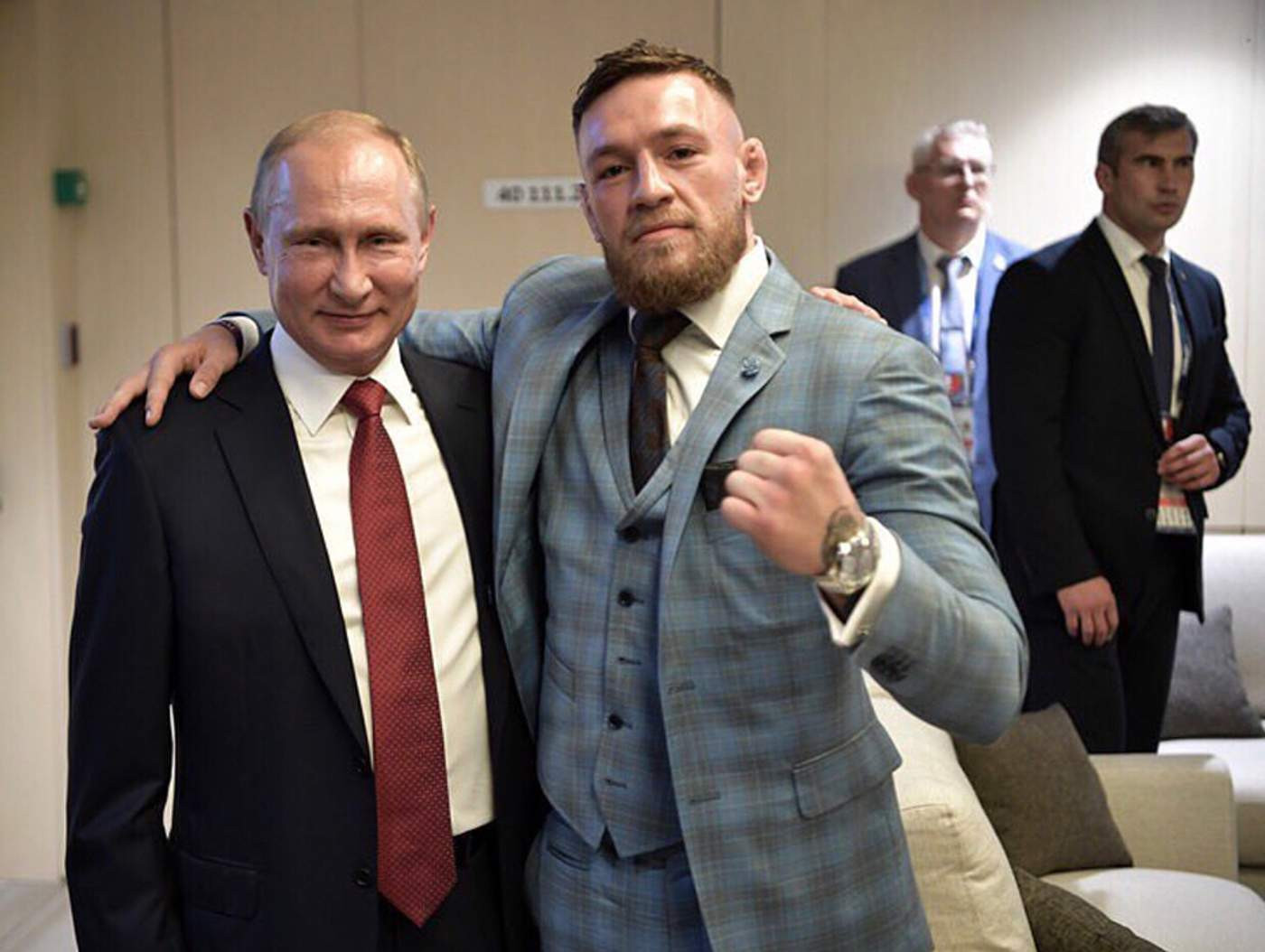 Владимир Путин и Конор Макгрегор, фото: Инстаграм Конора