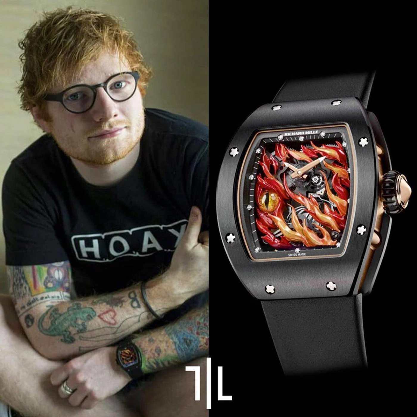 Эд в Richard Mille RM 26-02 Evil Eye Tourbillon. Цена — $ 635 000 (40 млн)