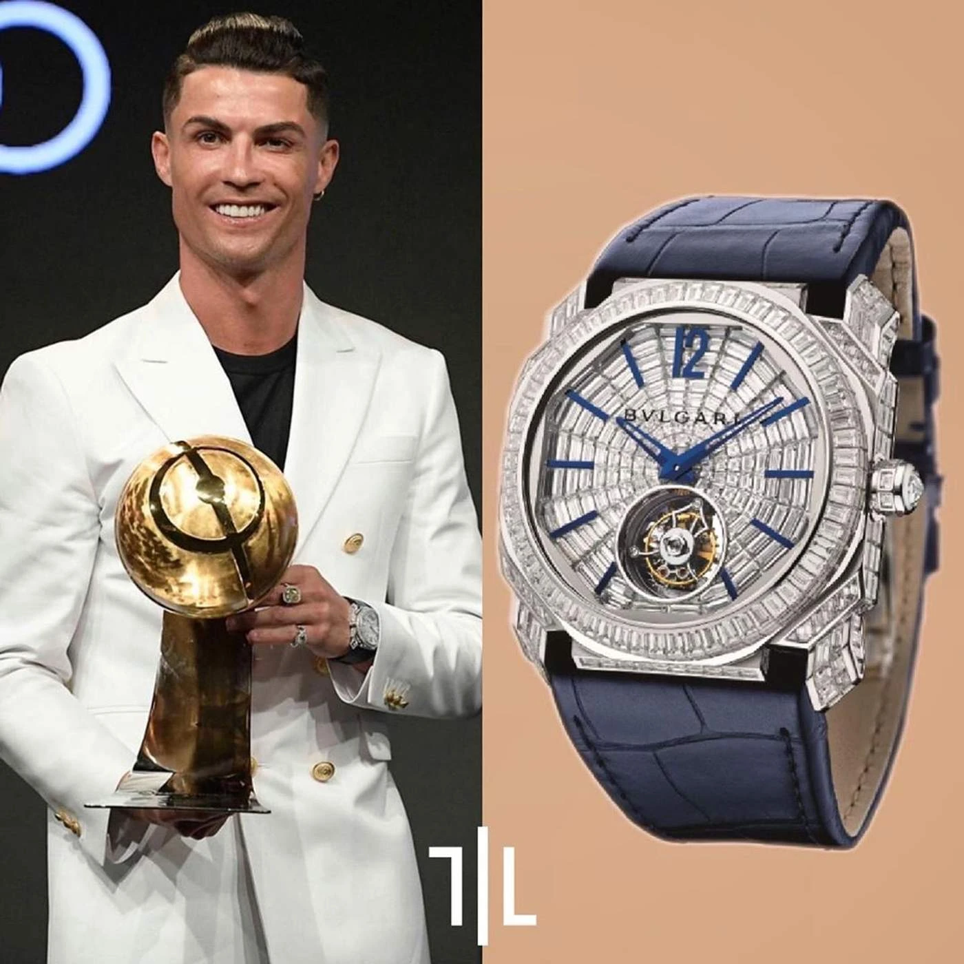 Криштиану в Bulgari. Цена — $ 790 000 (49,7 млн)