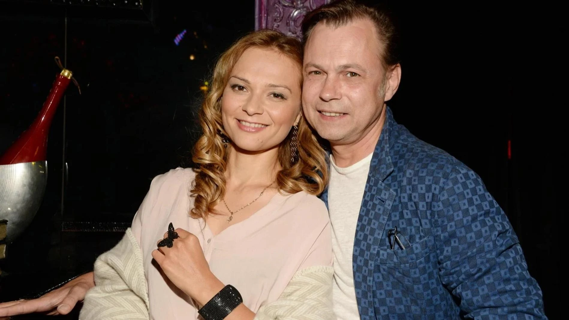 Владимир Лёвкин с супругой. Фото: Legion-Media