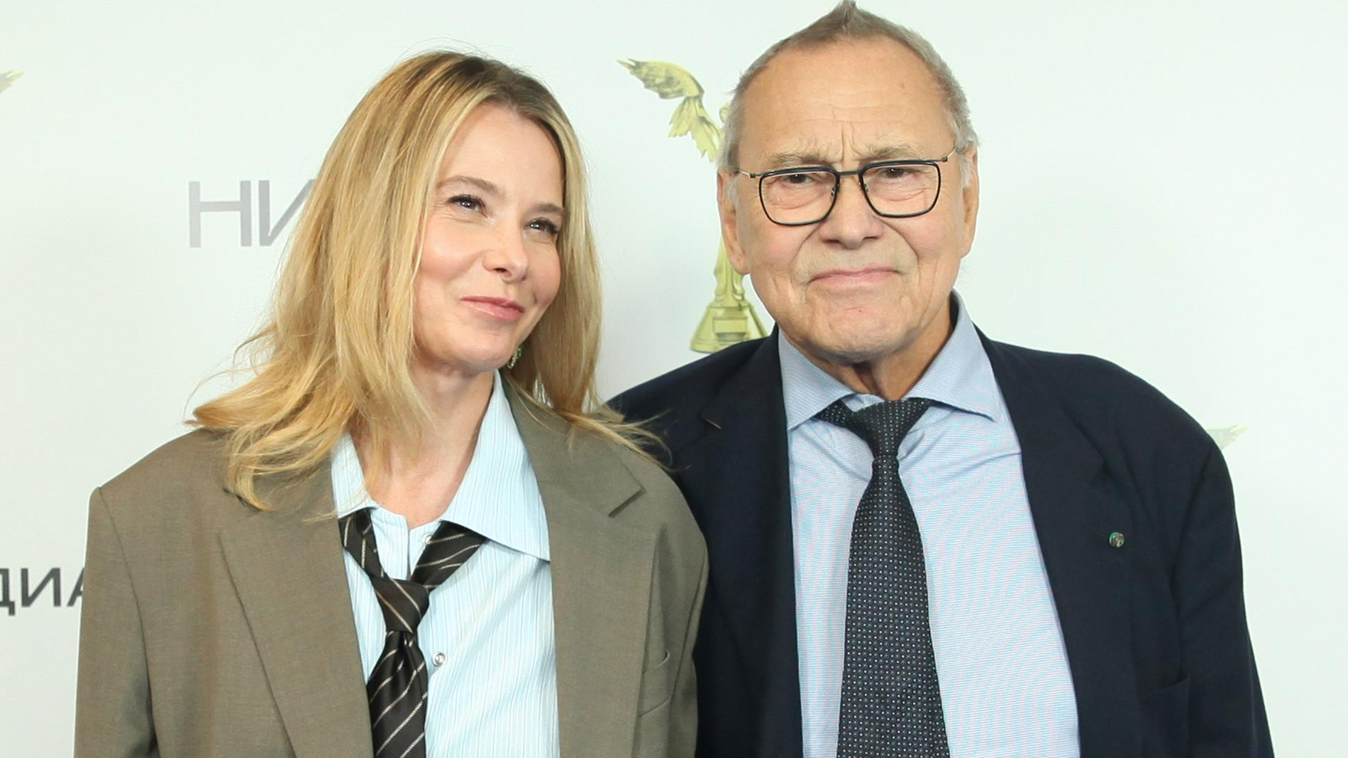 Юлия Высоцкая и Андрей Кончаловский. Фото: Legion media