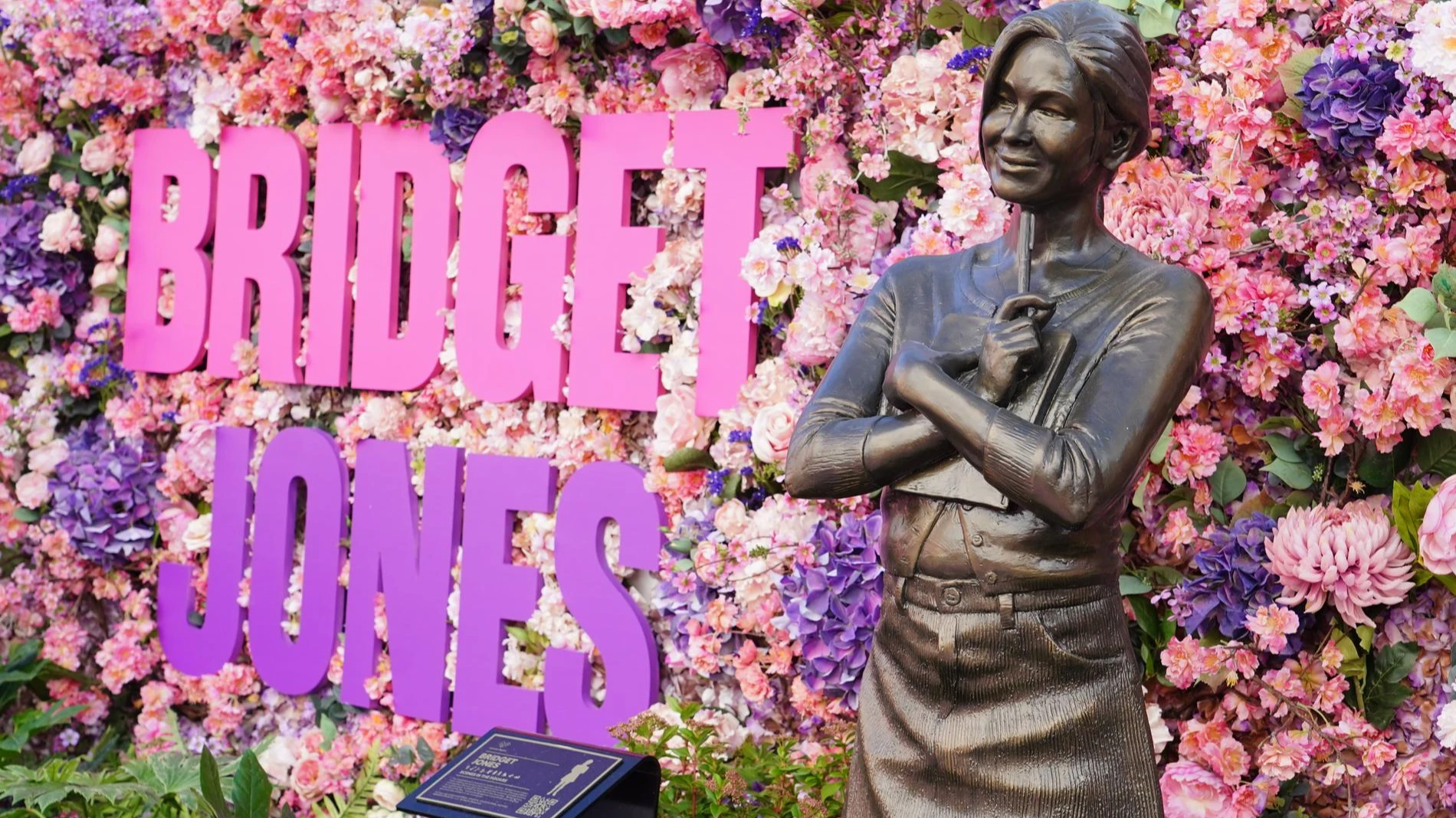 Памятник Бриджит Джонс. Фото: Getti Images