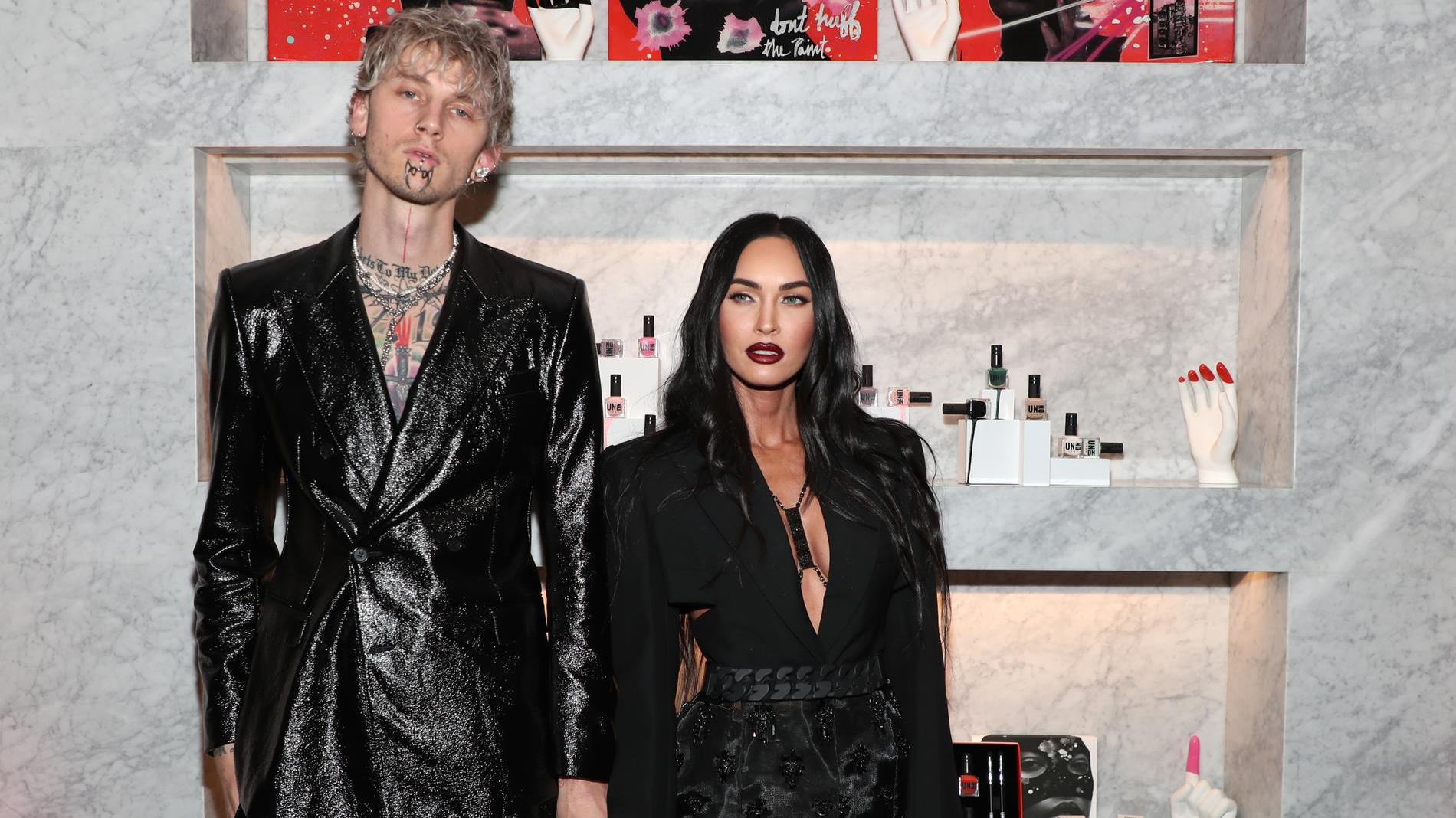 Machine Gun Kelly и Меган Фокс. Фото: Getty Images