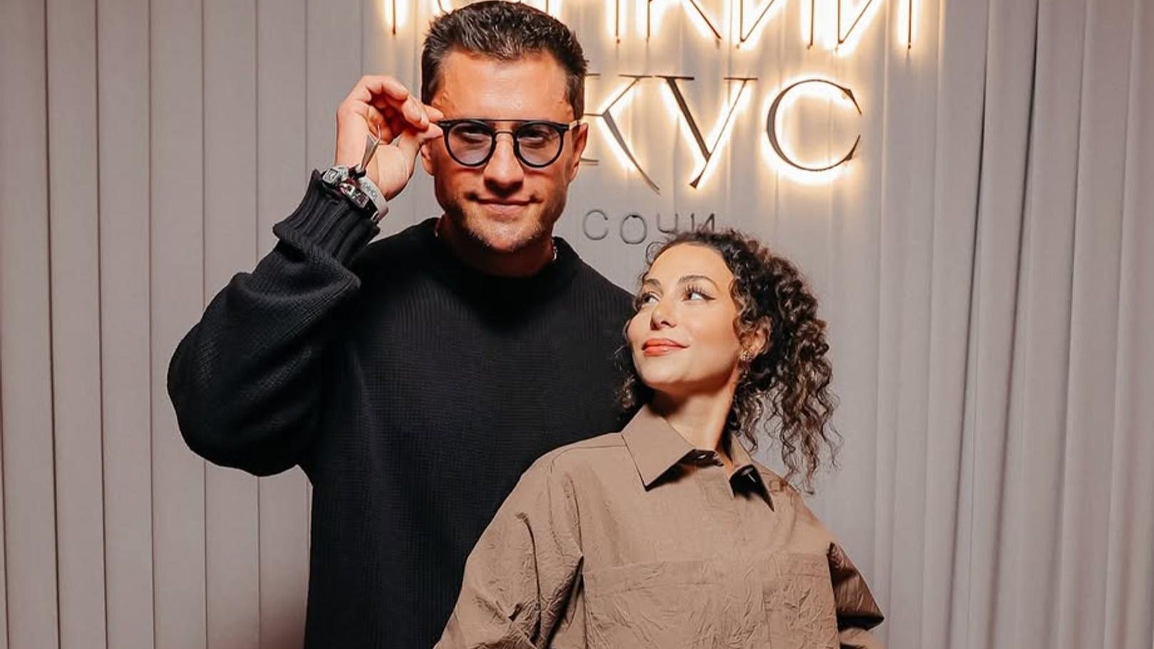 Павел Прилучный и Зепюр Брутян. Фото: Инстаграм (запрещён в РФ) @bugevuge