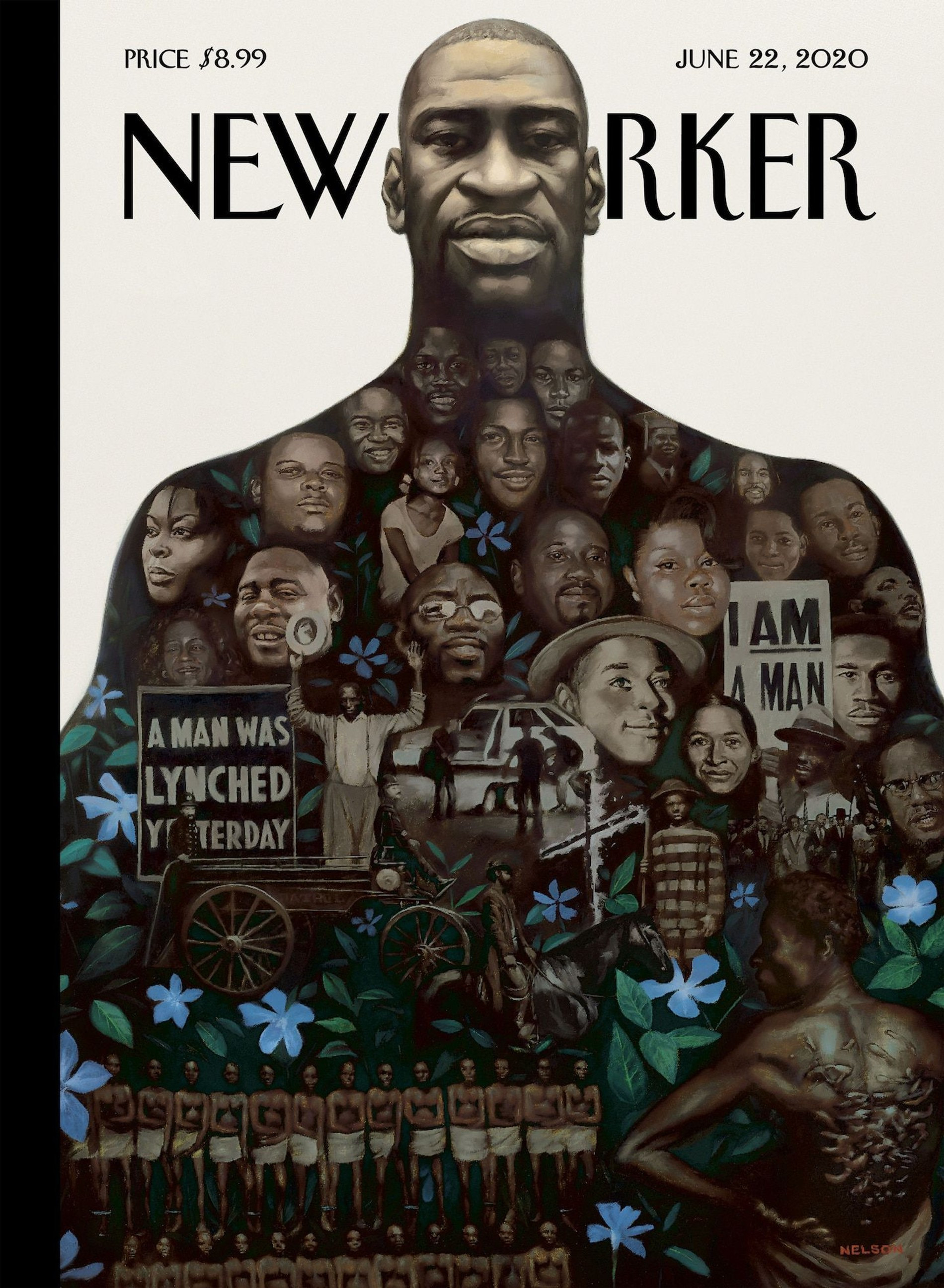 Обложка нового выпуска The New Yorker с жертвами «белого насилия» с 1863 года. Фото @The New Yorker