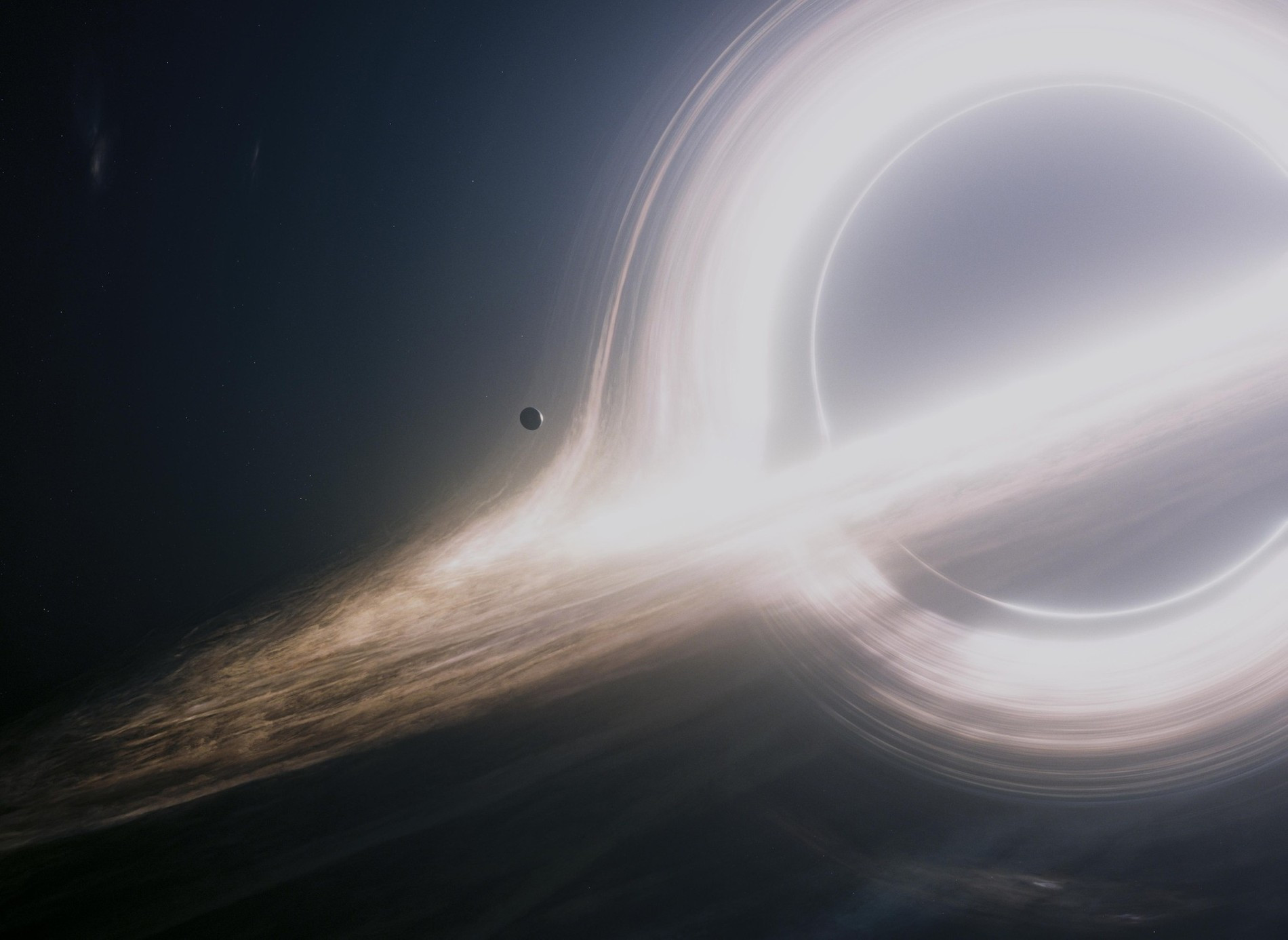 Модель черной дыры Кипа Торна. Фото: Daily Mail