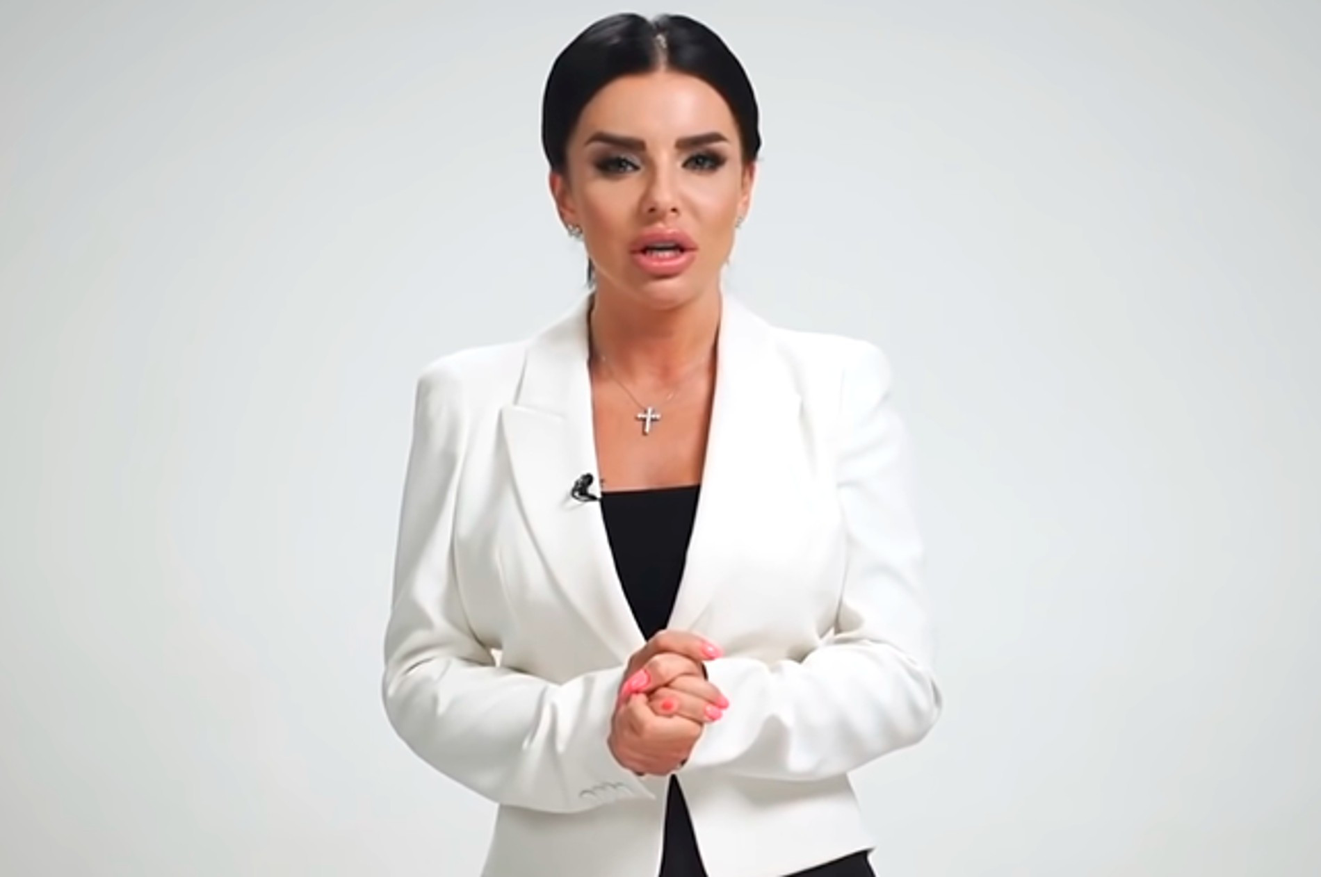 Юлия в одном из своих предвыборных роликов