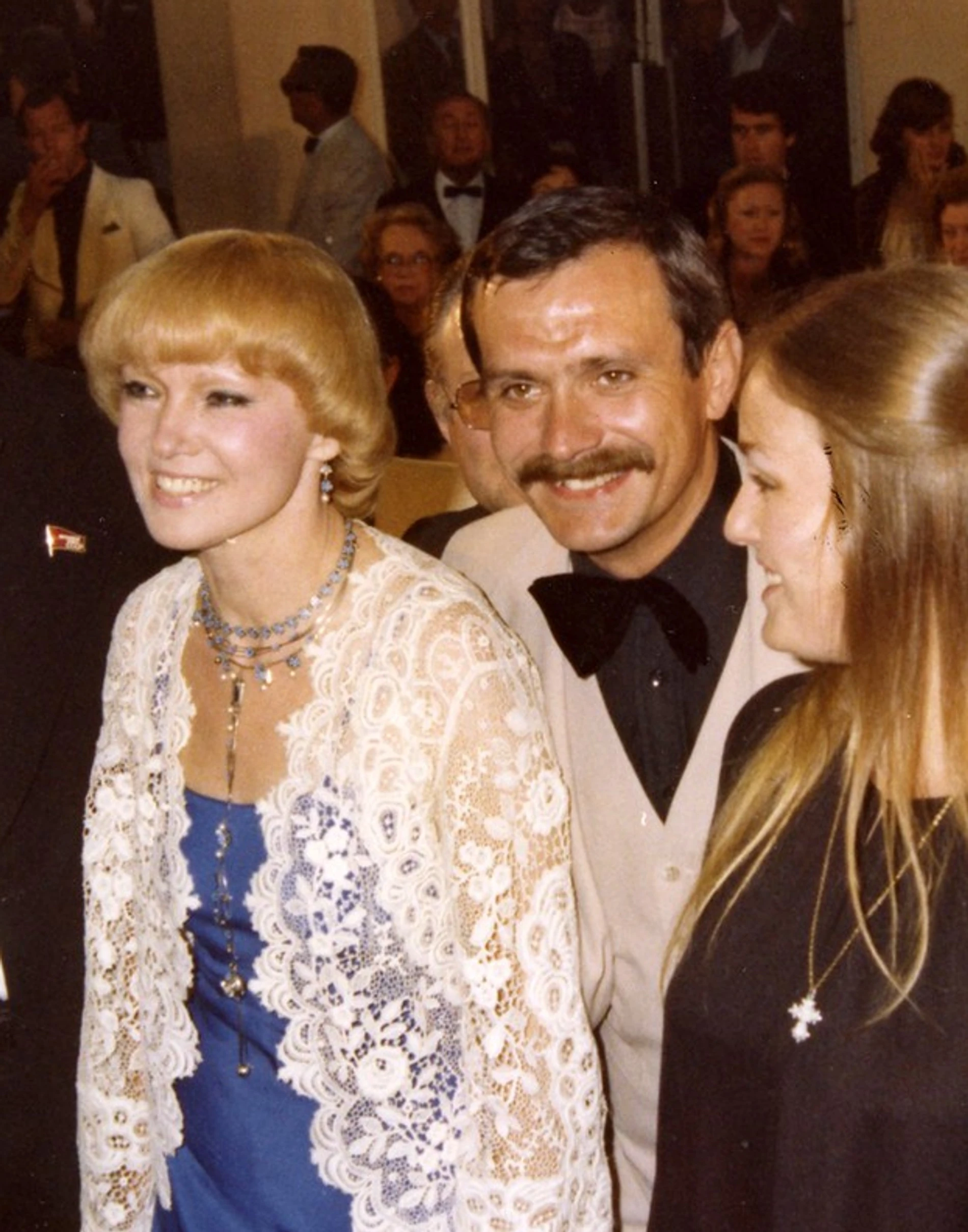 Людмила Гурченко, Никита Михалков и Наталья Андрейченко, 1979