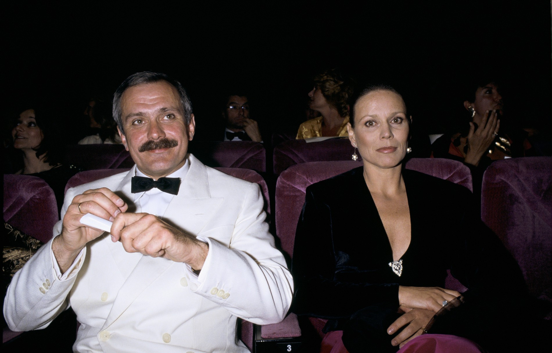 Никита Михалков и итальянская актриса Марта Келлер, 1987
