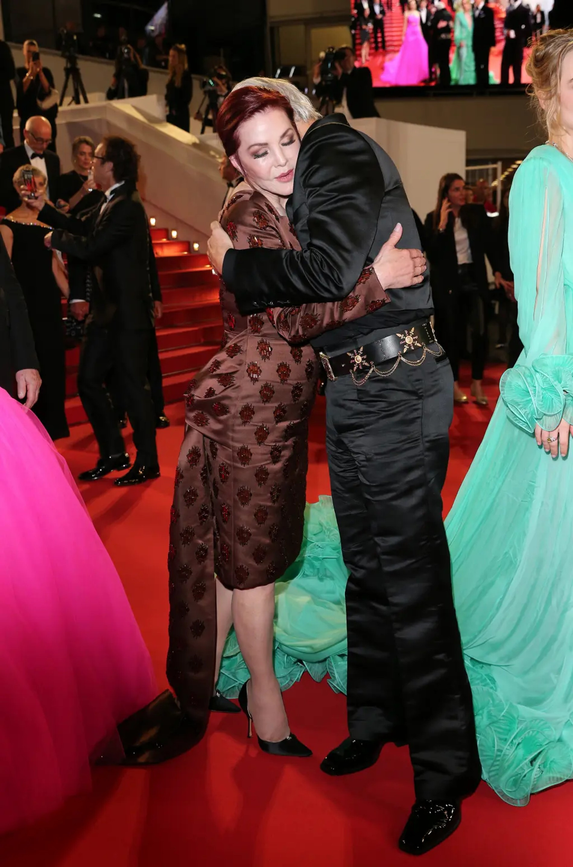 Присцилла Пресли и Баз Лурман
Фото: Getty Images 