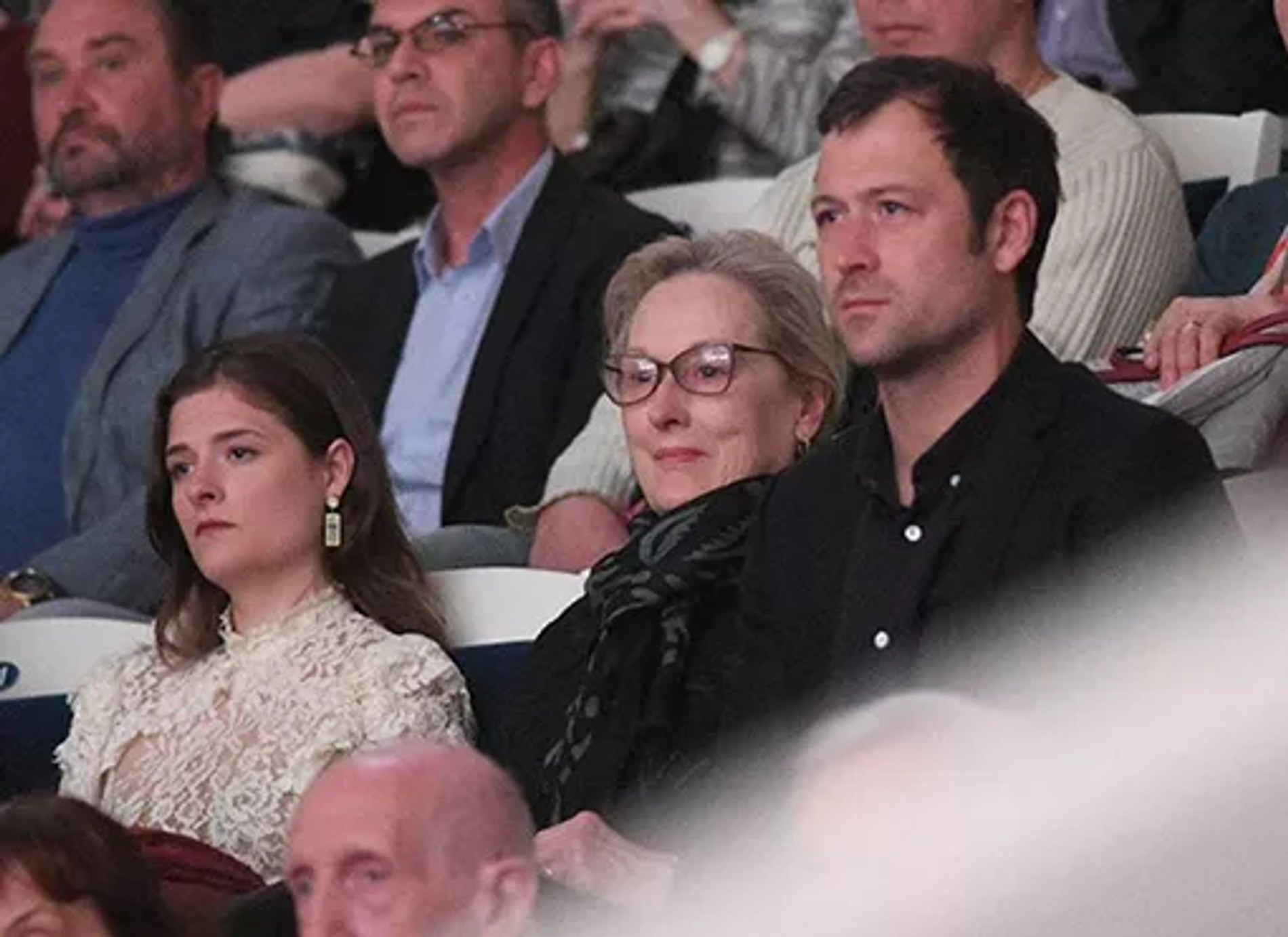Мэрил Стрип на концерте в зале им. Чайковского, 2018