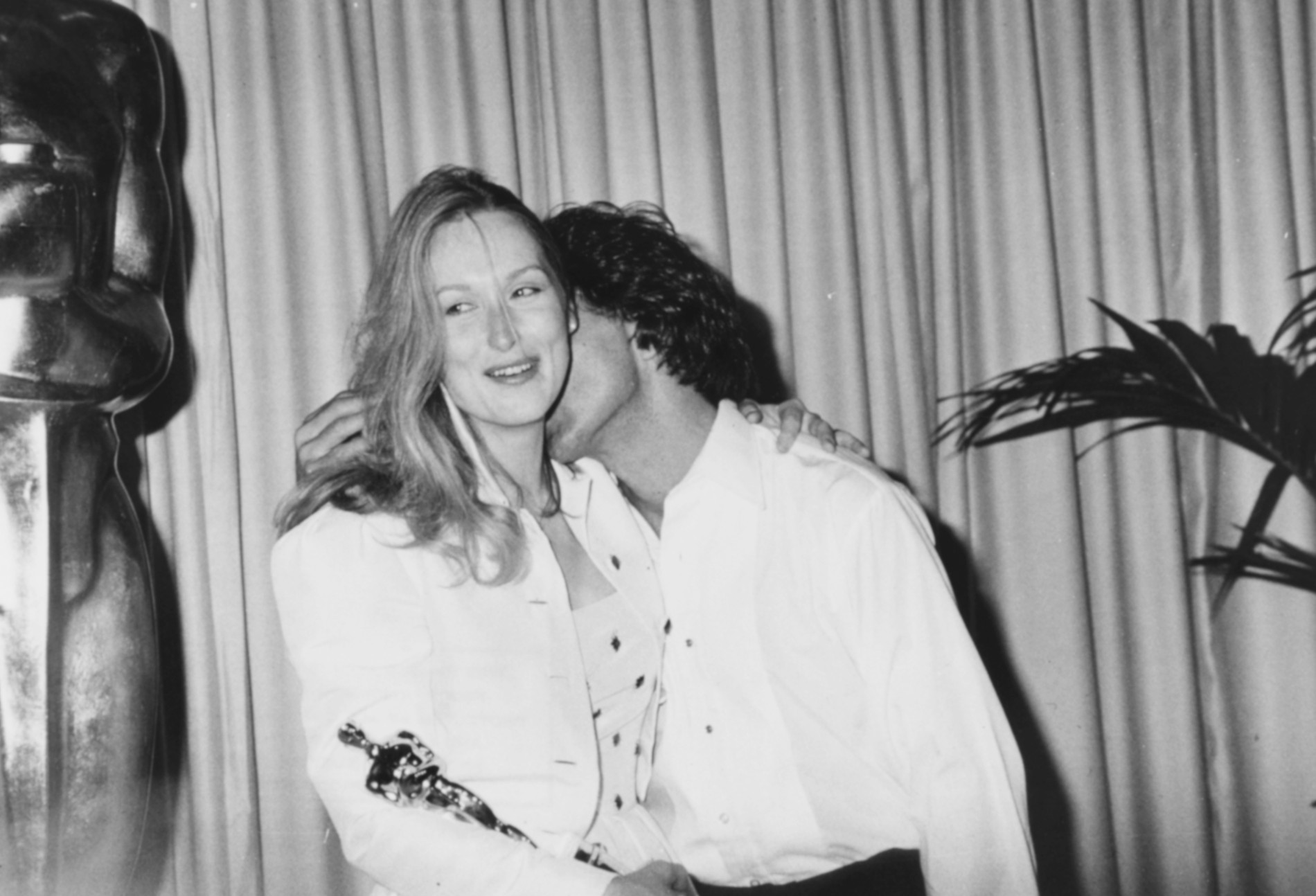 Мэрил Стрип и Дастин Хоффман на «Оскаре», 1980