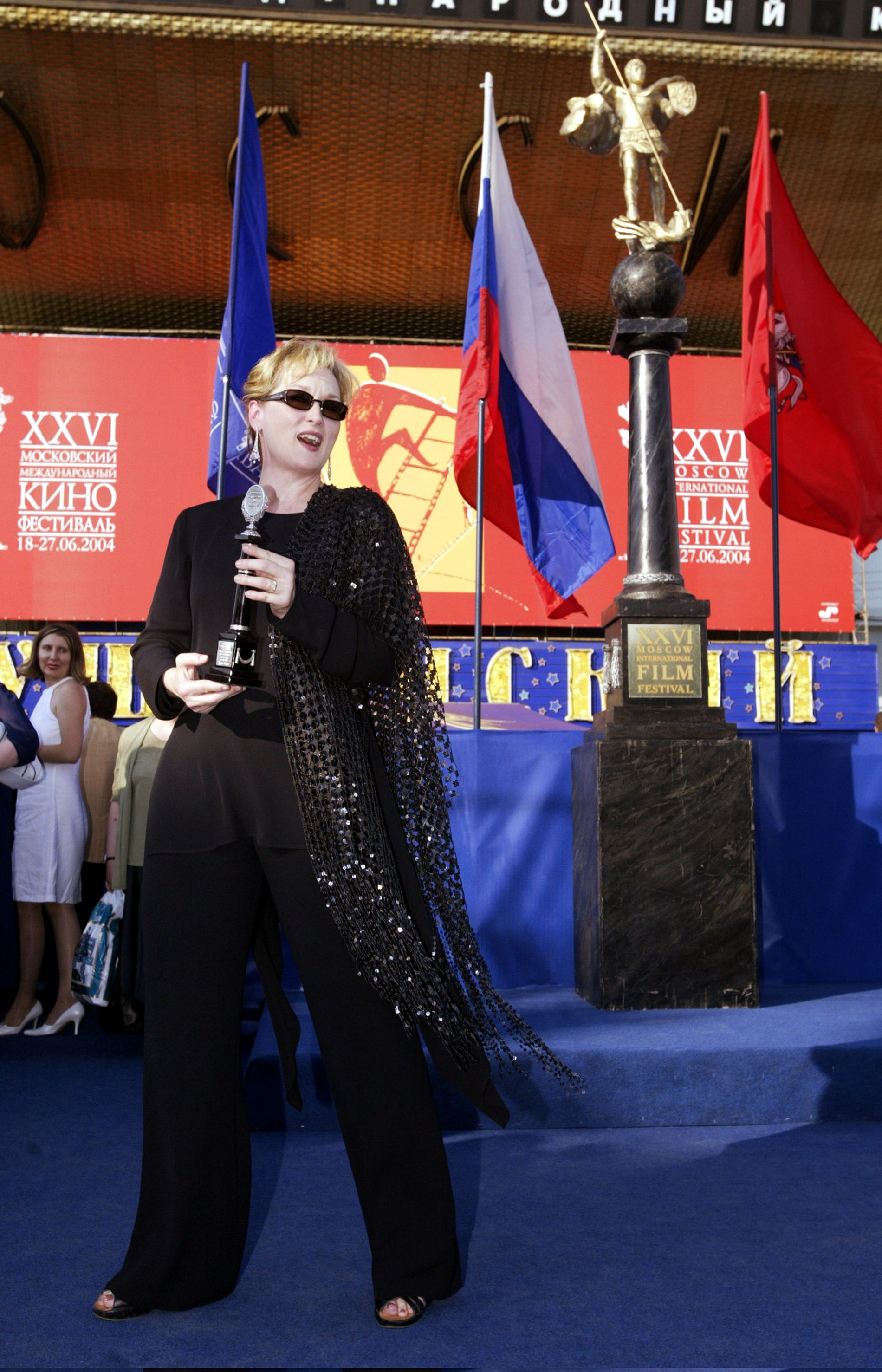 Мэрил Стрип на Московском кинофестивале, 2004