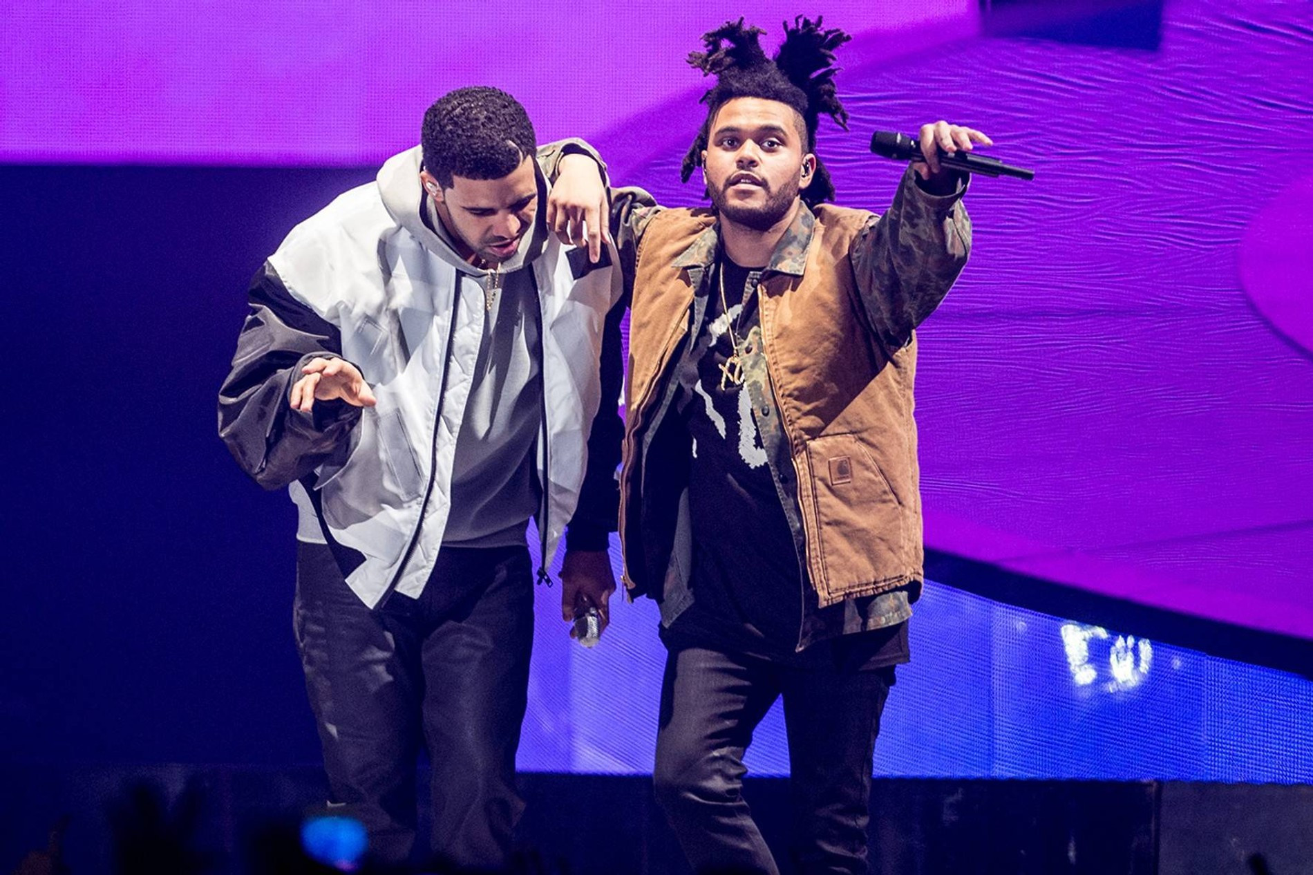 Дрейк и The Weeknd
Фото: Getty