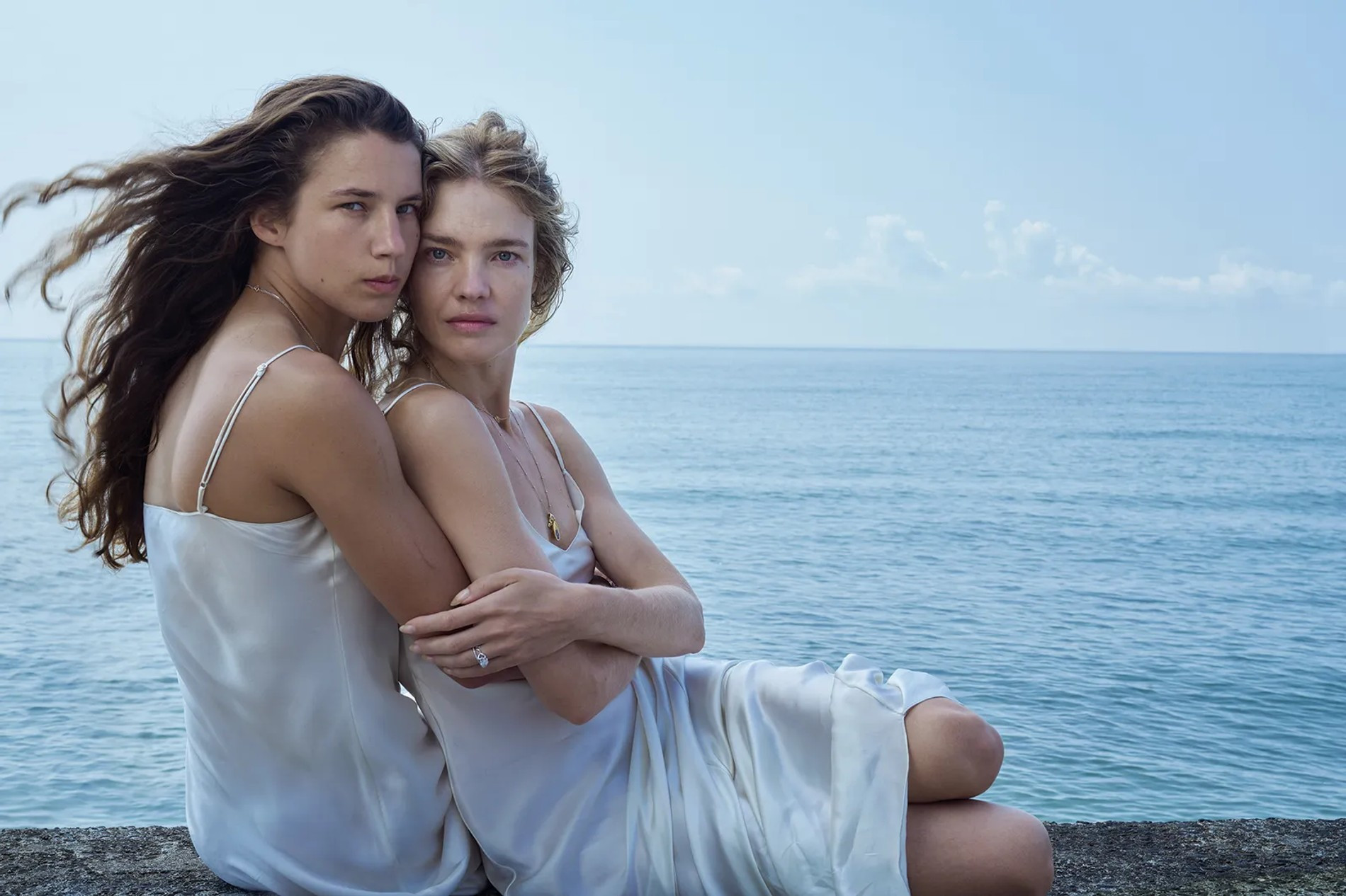 Наталья Водянова и Дженнифер Бернс
Фото: Vogue
