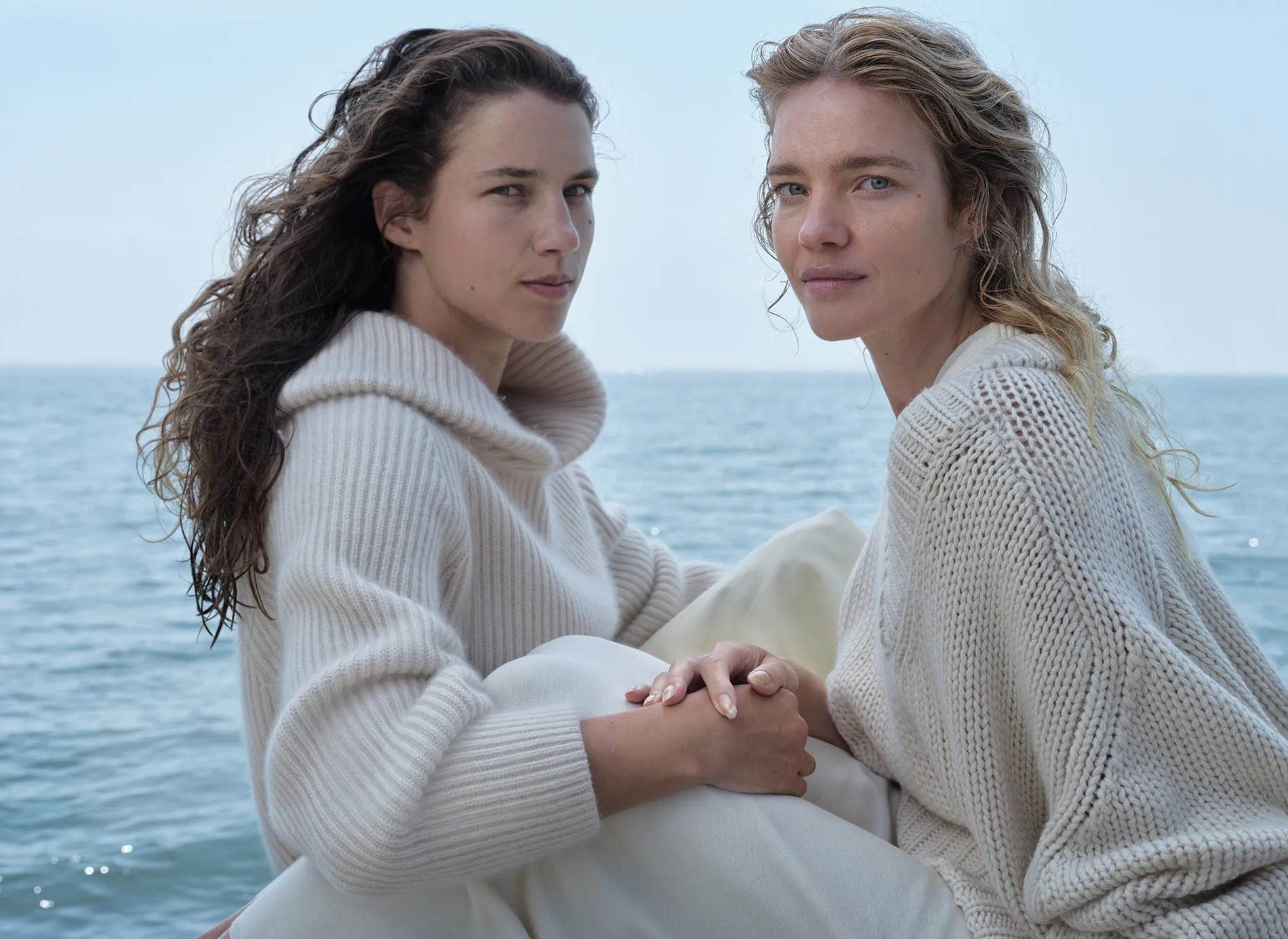 Наталья Водянова и Дженнифер Бернс
Фото: Vogue