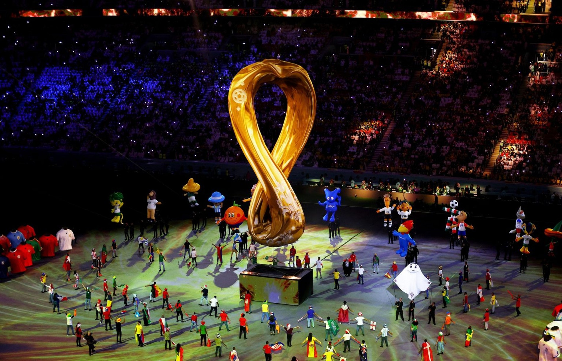Церемония открытия чемпионата мира в Катаре
Фото: world-cup-2022.ru