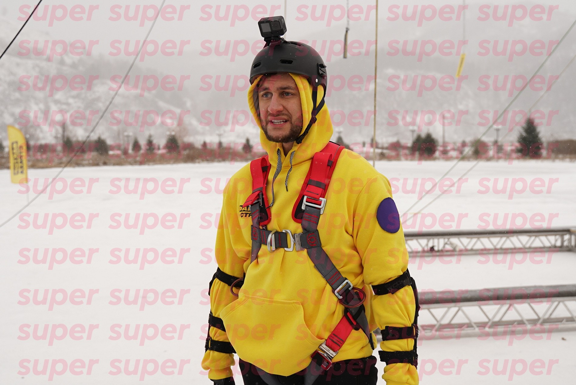 Давид Манукян на съемках шоу «Фактор страха»
Фото: Super 