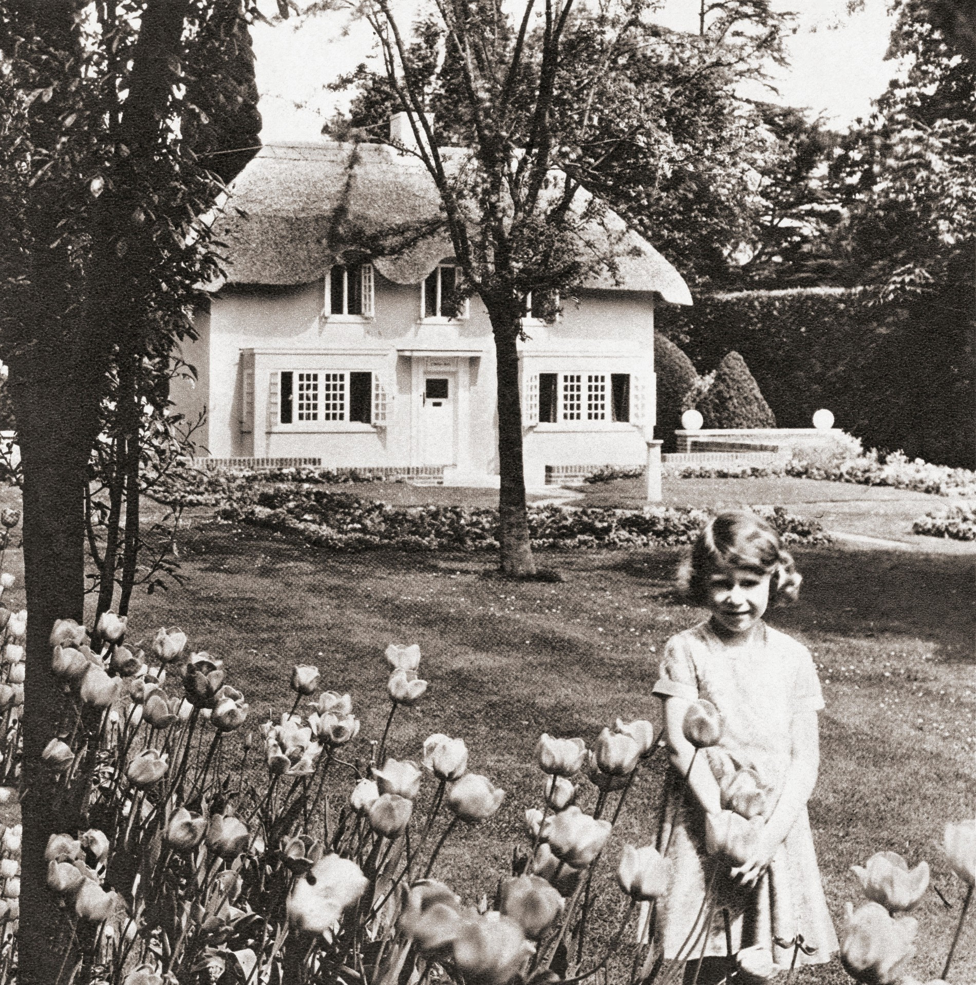 Елизавета II на фоне «Маленького дома»
Фото: Legion-Media