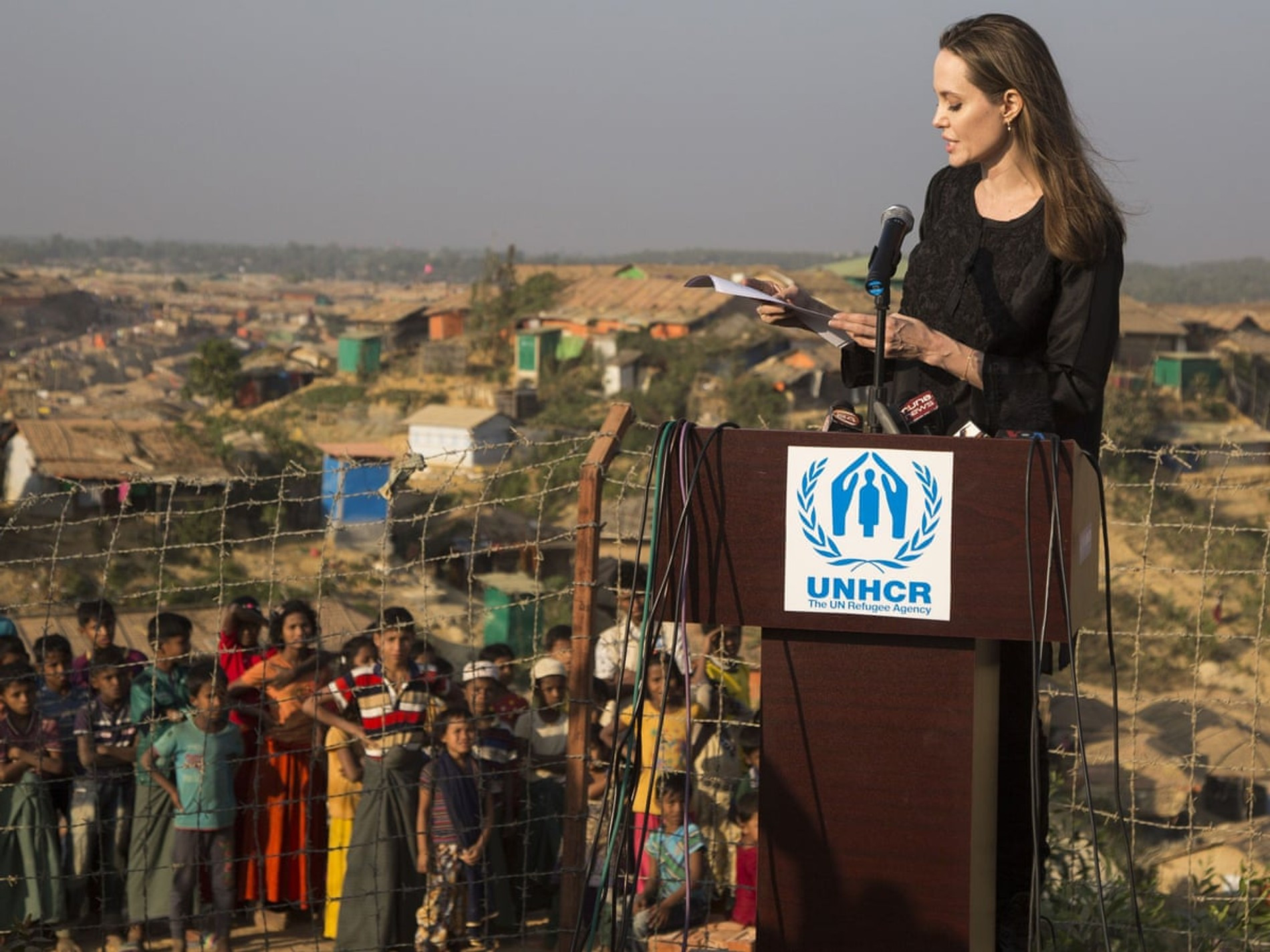Анджелина Джоли в Бангладеш в 2019 году
Фото: AP