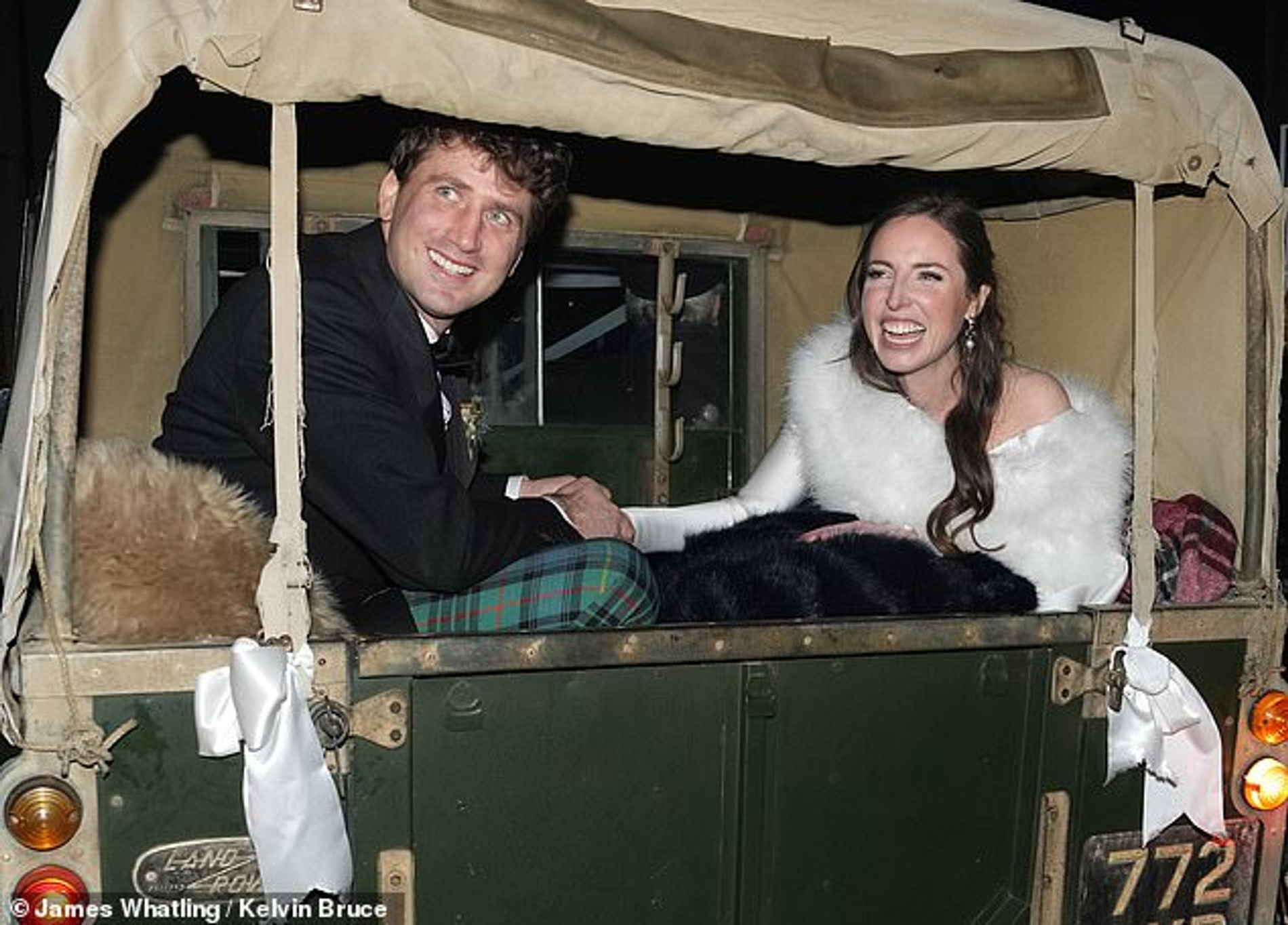 Роуз Фаркуар со своим женихом Джорджем Геммеллом
Фото: Daily Mail