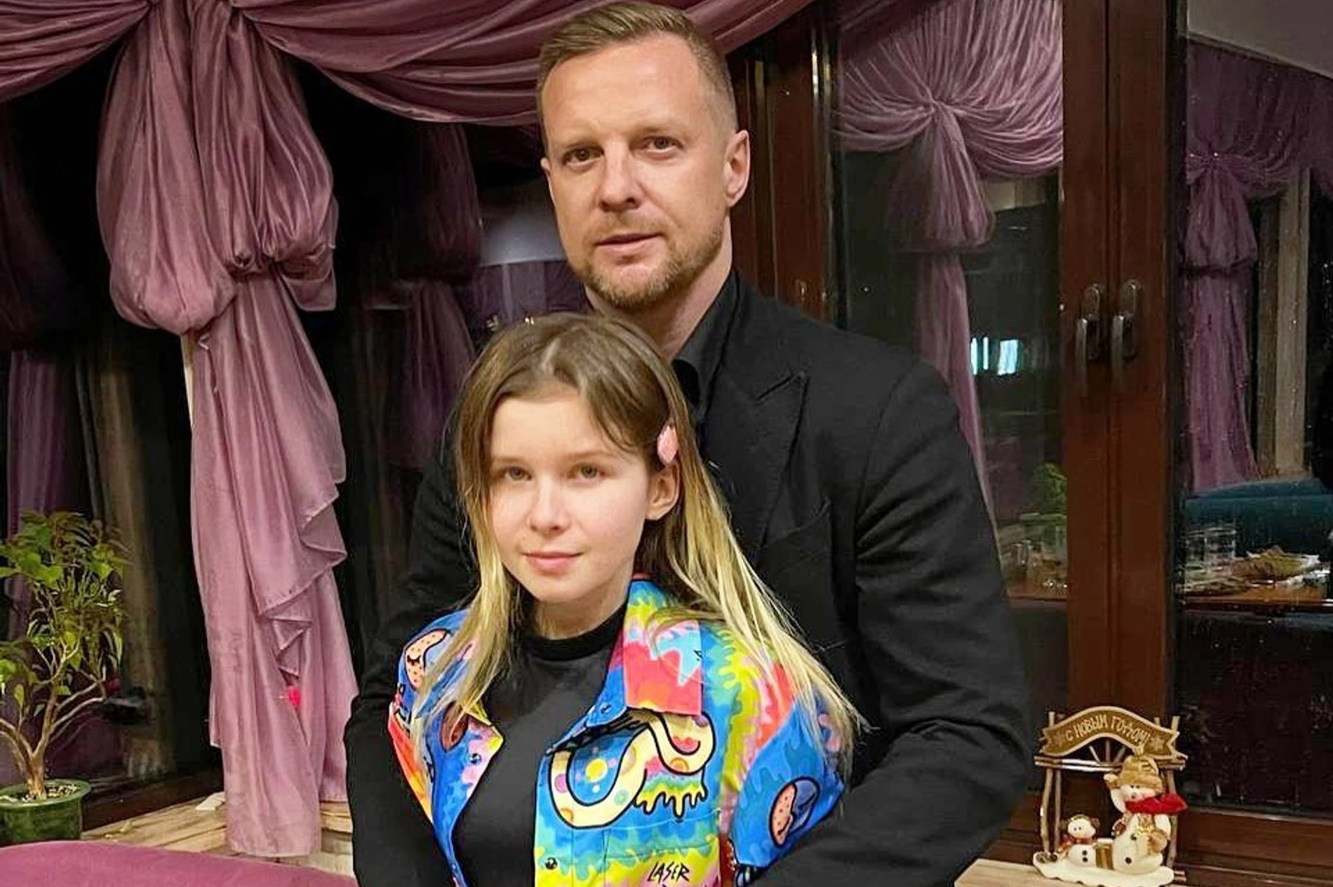 Вячеслав Малафеев с дочерью Ксенией 
Фото: Инстаграм (запрещен в РФ) / @malafeev16ru