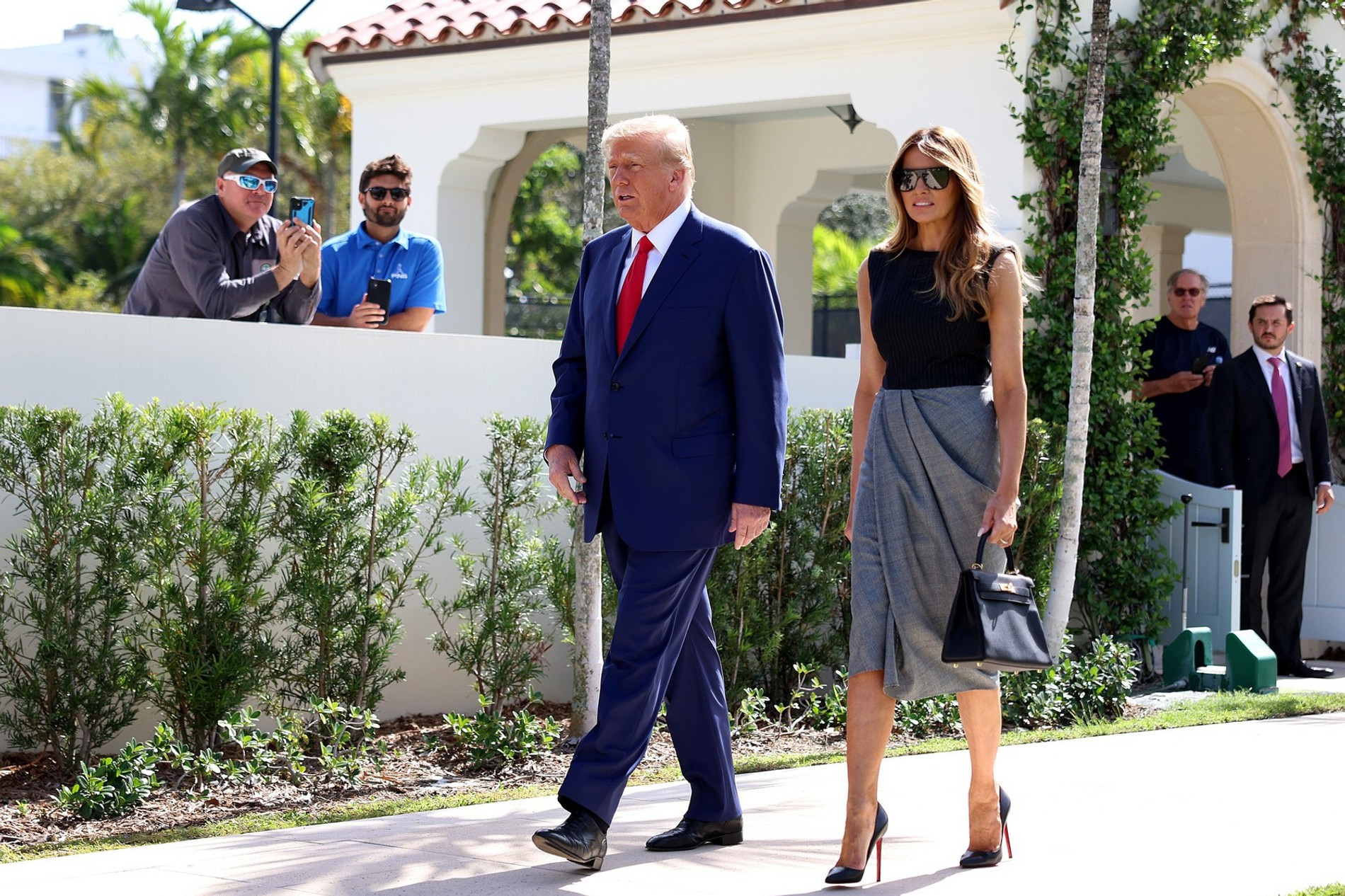 Дональд Трамп с супругой, Меланией Трамп
Фото: Getty Image