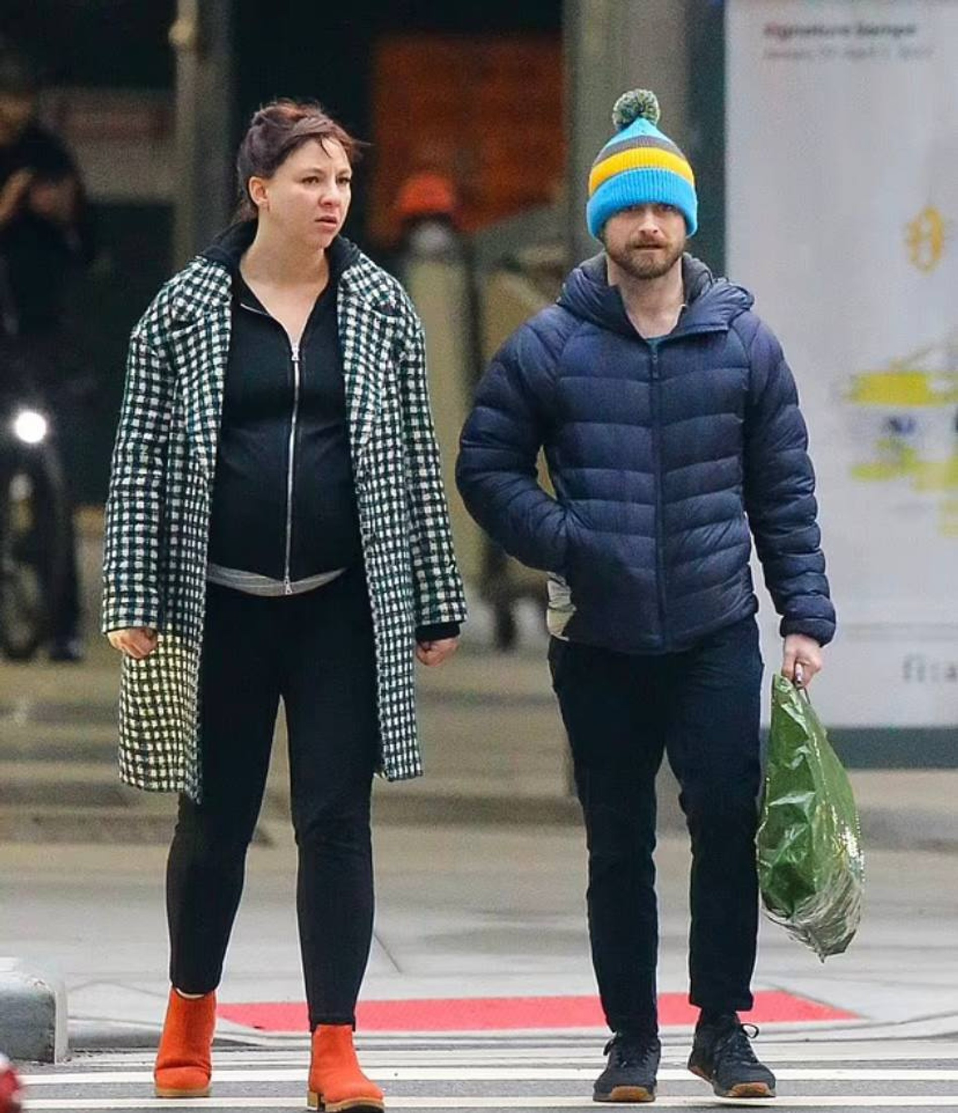 Эрин и Дэниел на прогулке в Нью-Йорке
Фото: Daily Mail