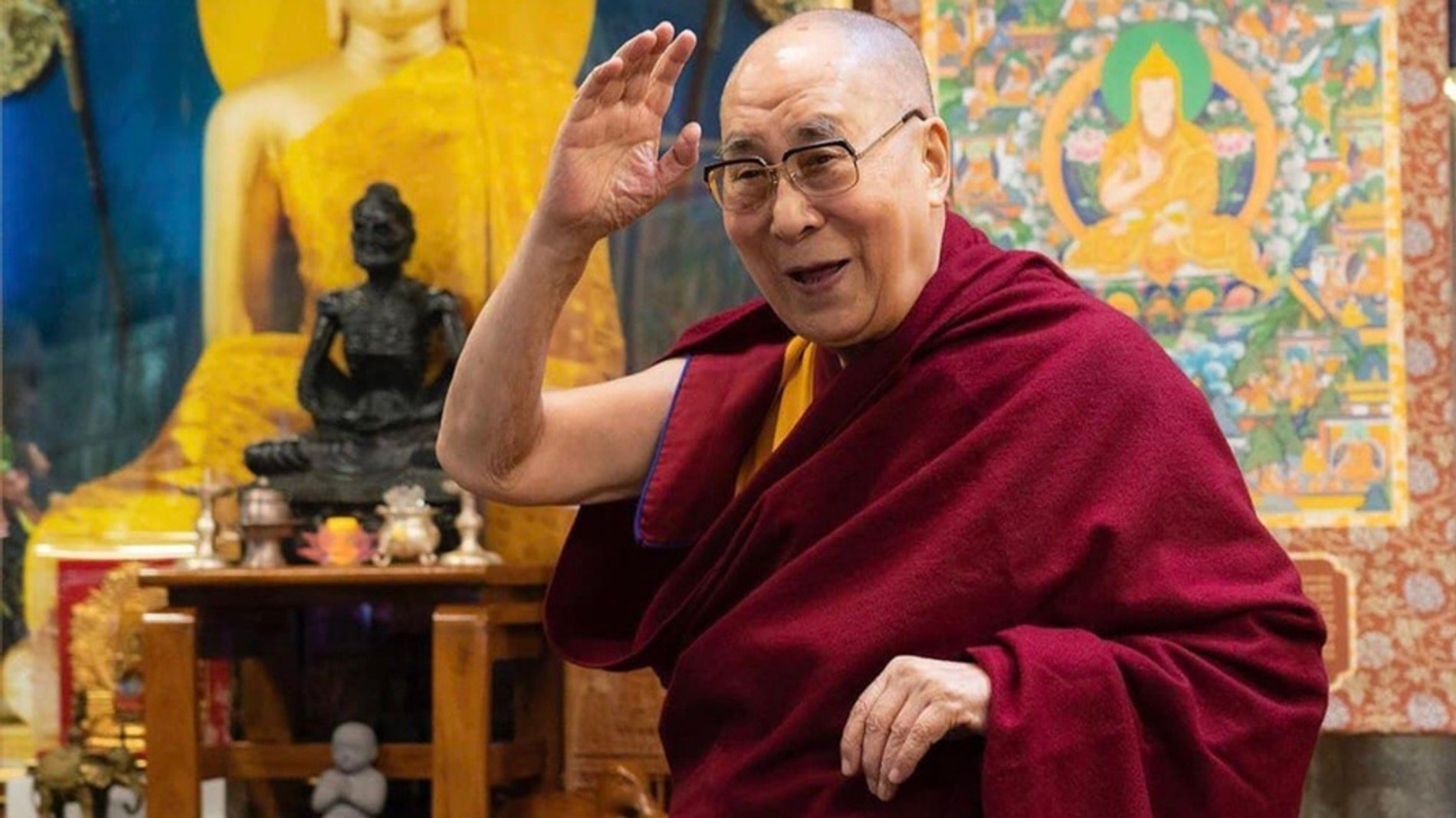 Далай-лама
Фото: Инстаграм (запрещен в РФ) @dalailama