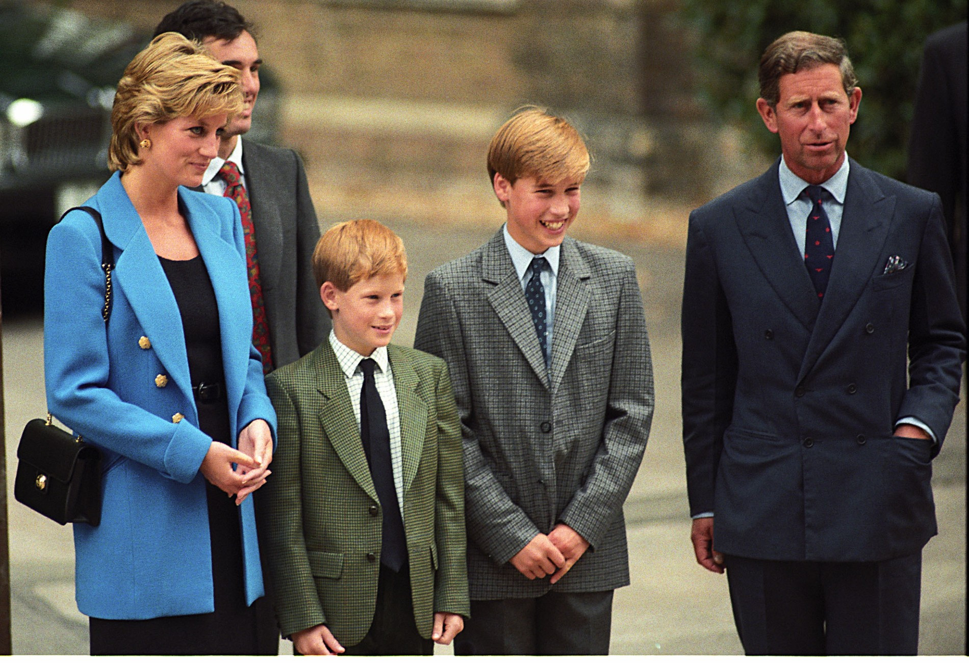 Принцесса Диана и король Карл III с сыновьями Уильямом и Гарри
Фото: Getty Images