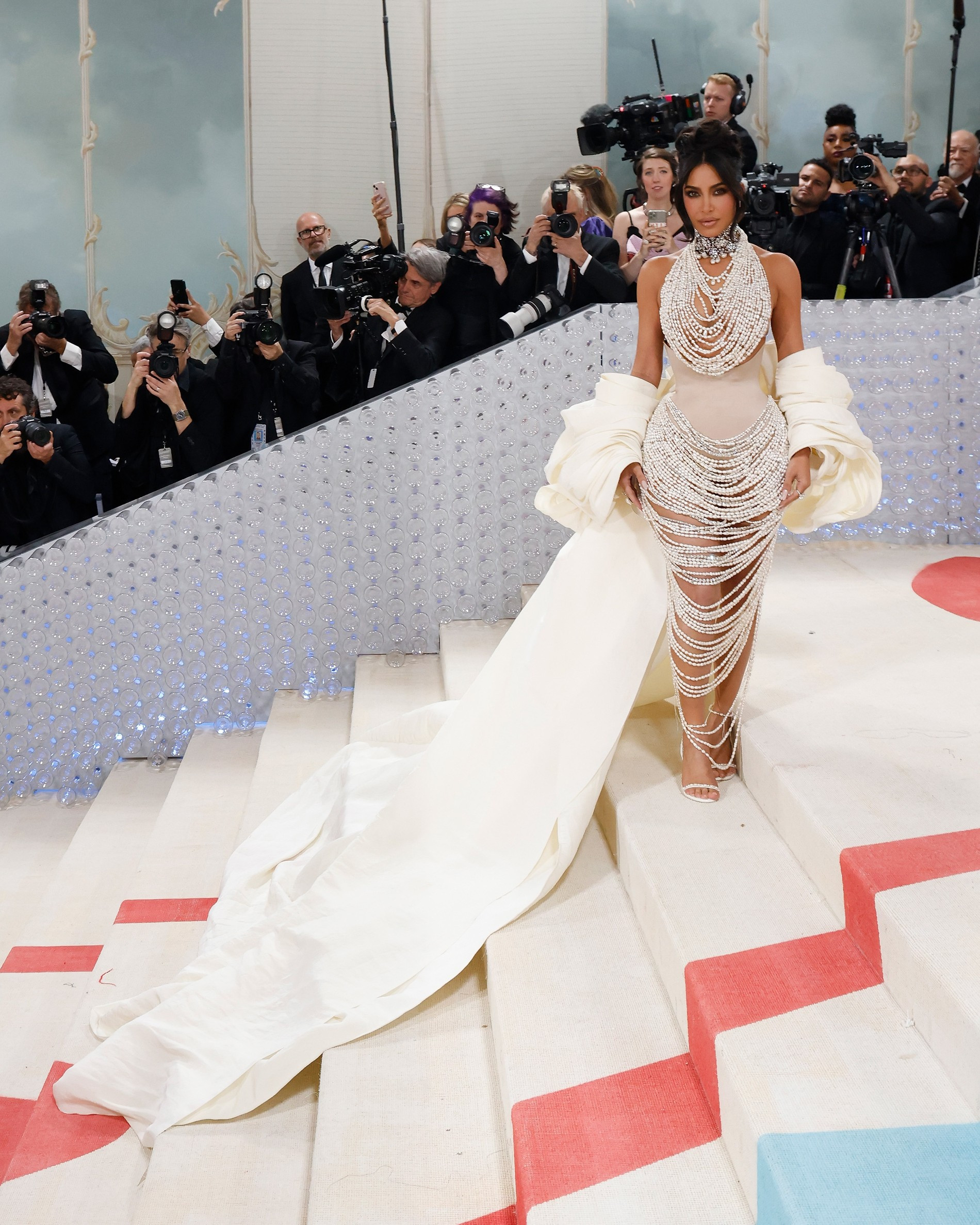 Ким Кардашьян на Met Gala 2023
Фото: Getty Images