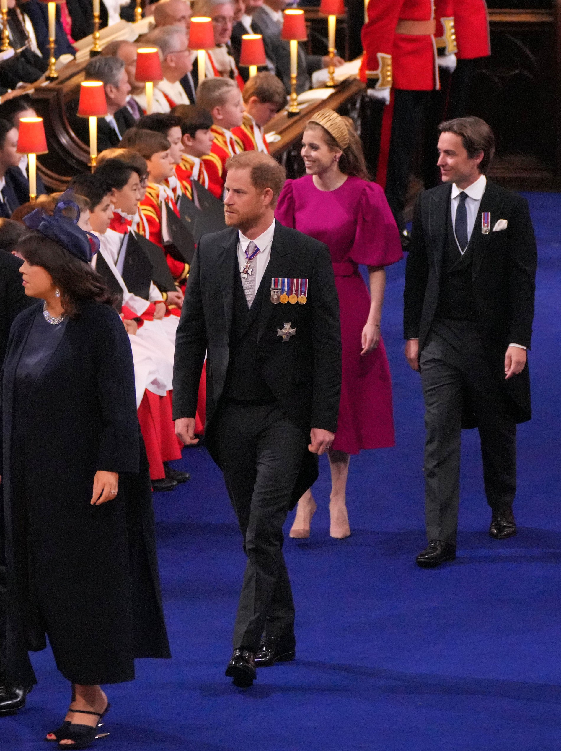 Принц Гарри прибывает в Вестминстерское аббатство Фото: Getty Images