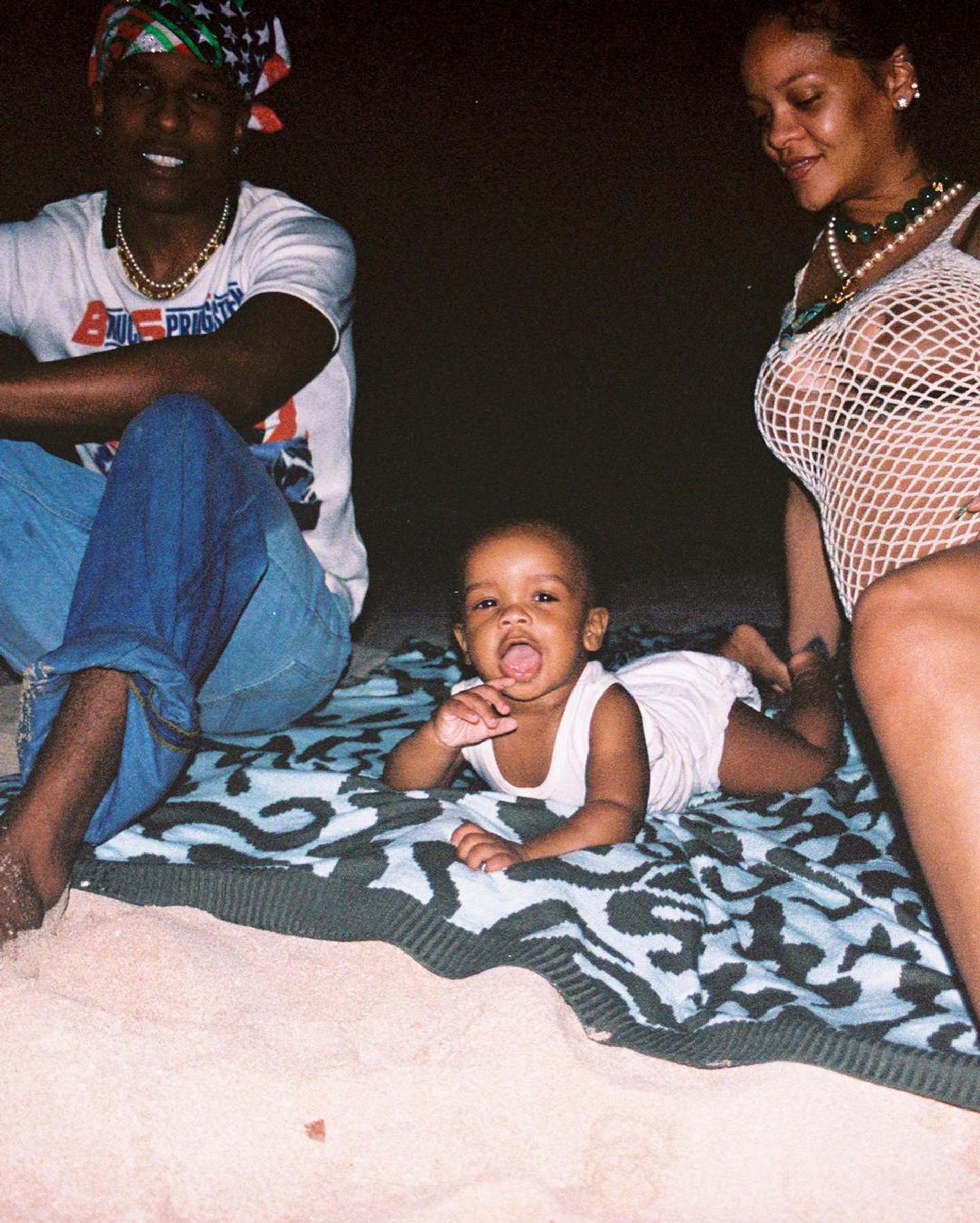 Рианна и A$AP Rocky с сыном
Фото: Инстаграм* @asaprocky