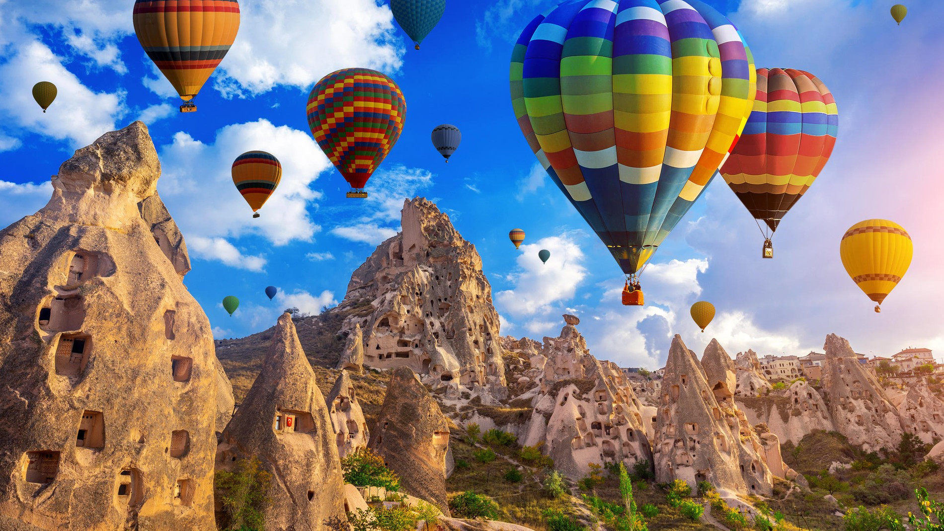 Воздушные шары в Каппадокии
Фото: Pinterest