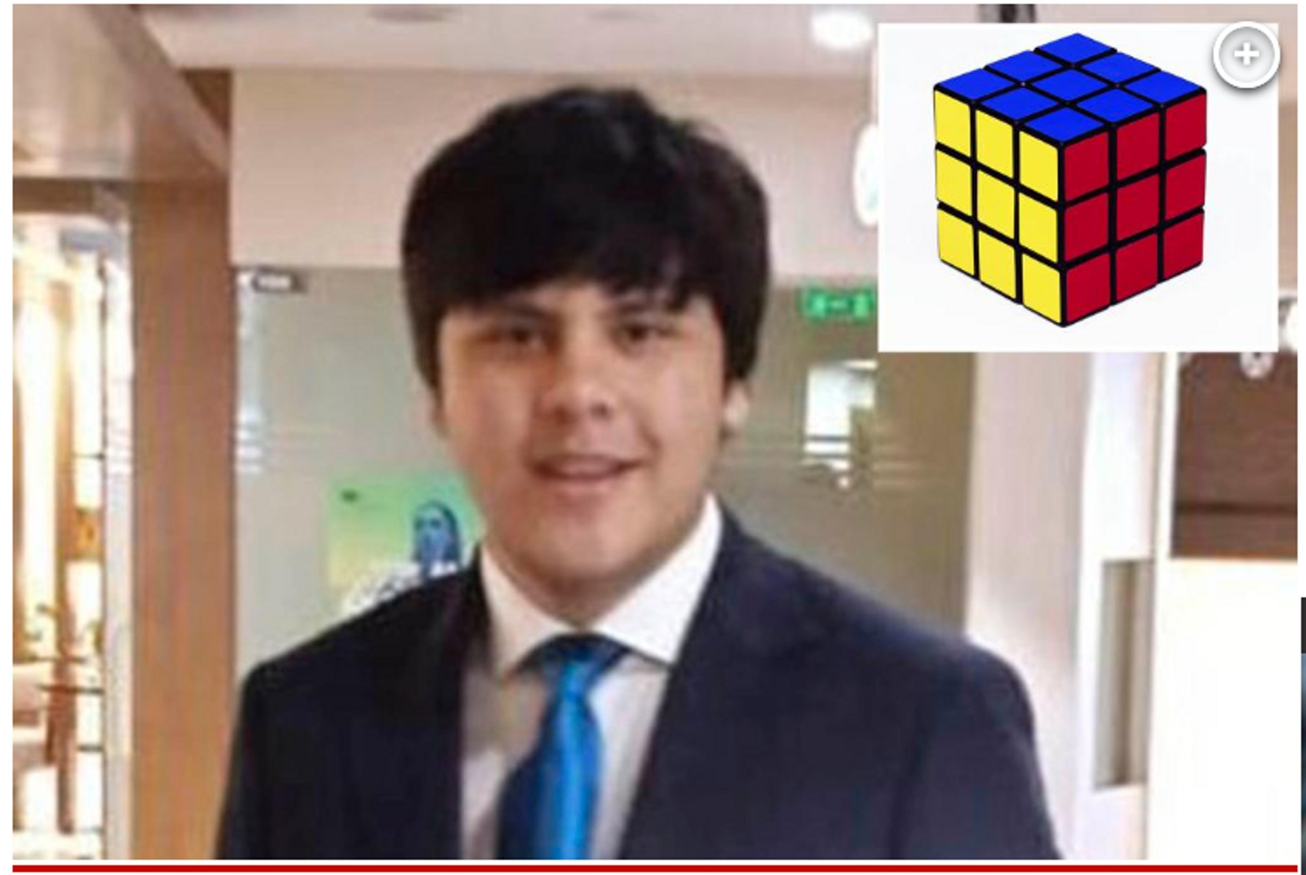 Сулейман Давуд мог собрать кубик Рубика за 20 секунд
Фото: NY Post