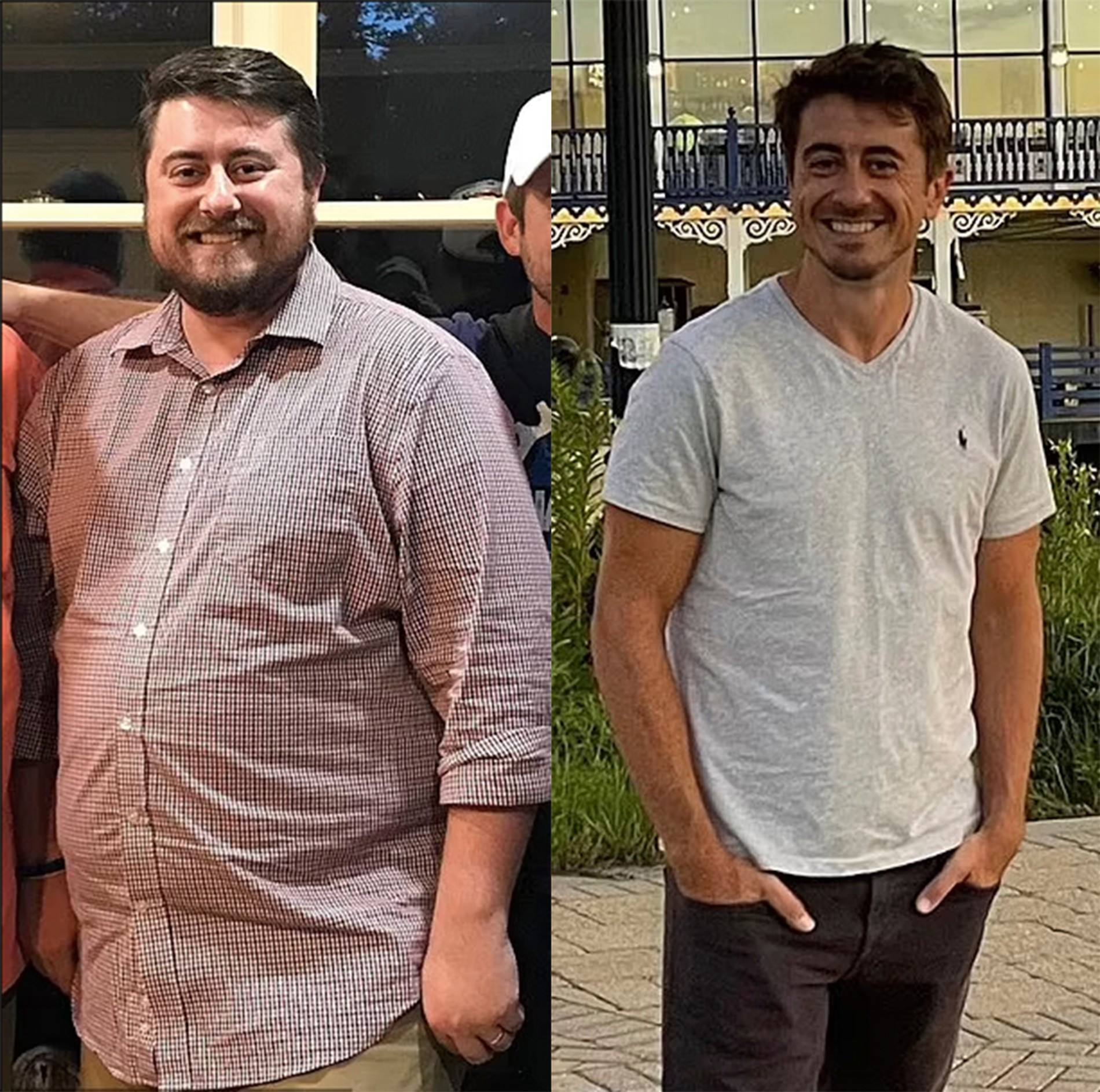 Крис до и после похудения. Фото: Инстаграм* @og_chris_terell