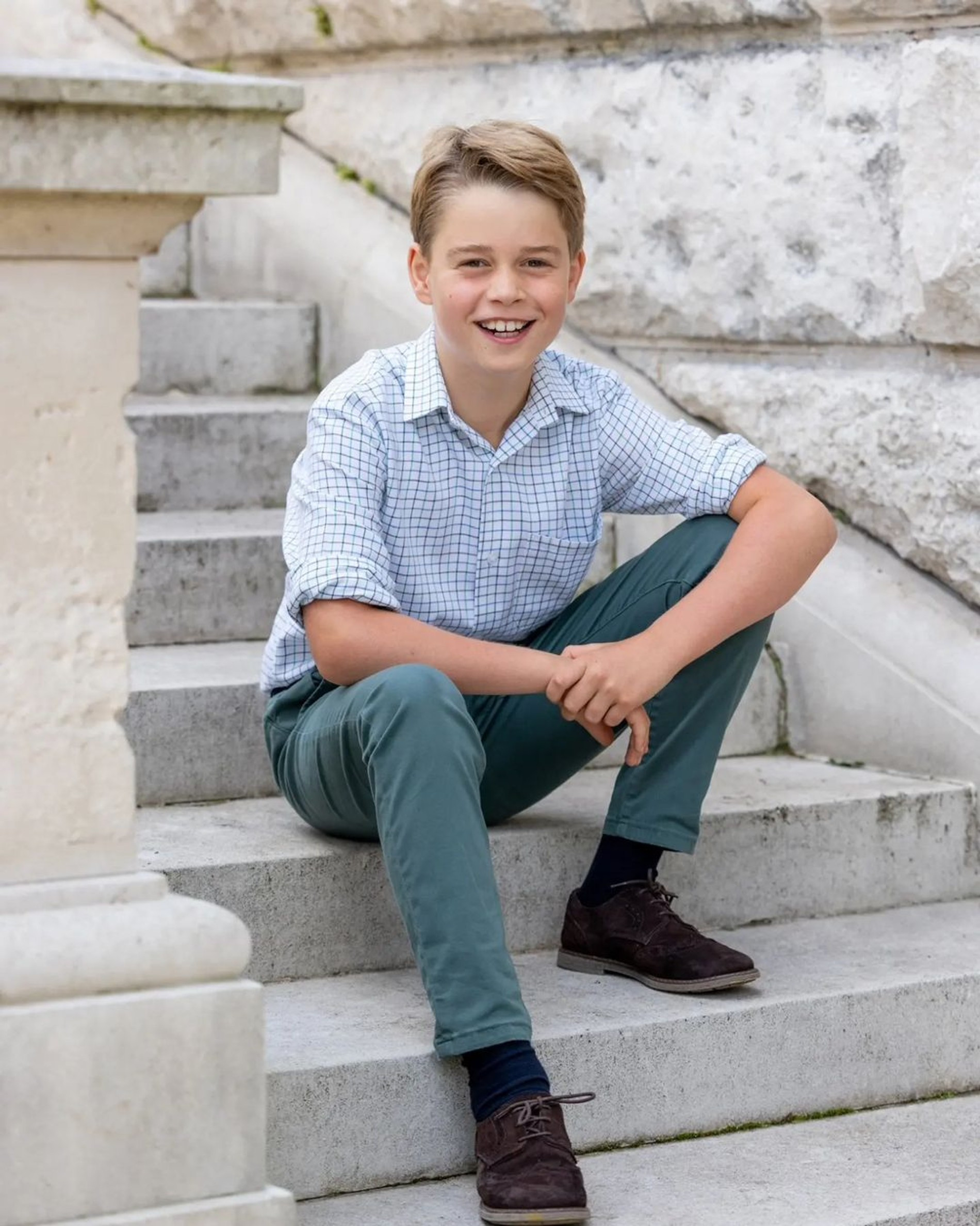Портрет в честь 10-летия принца Джорджа. Фото: Кенсингтонский дворец