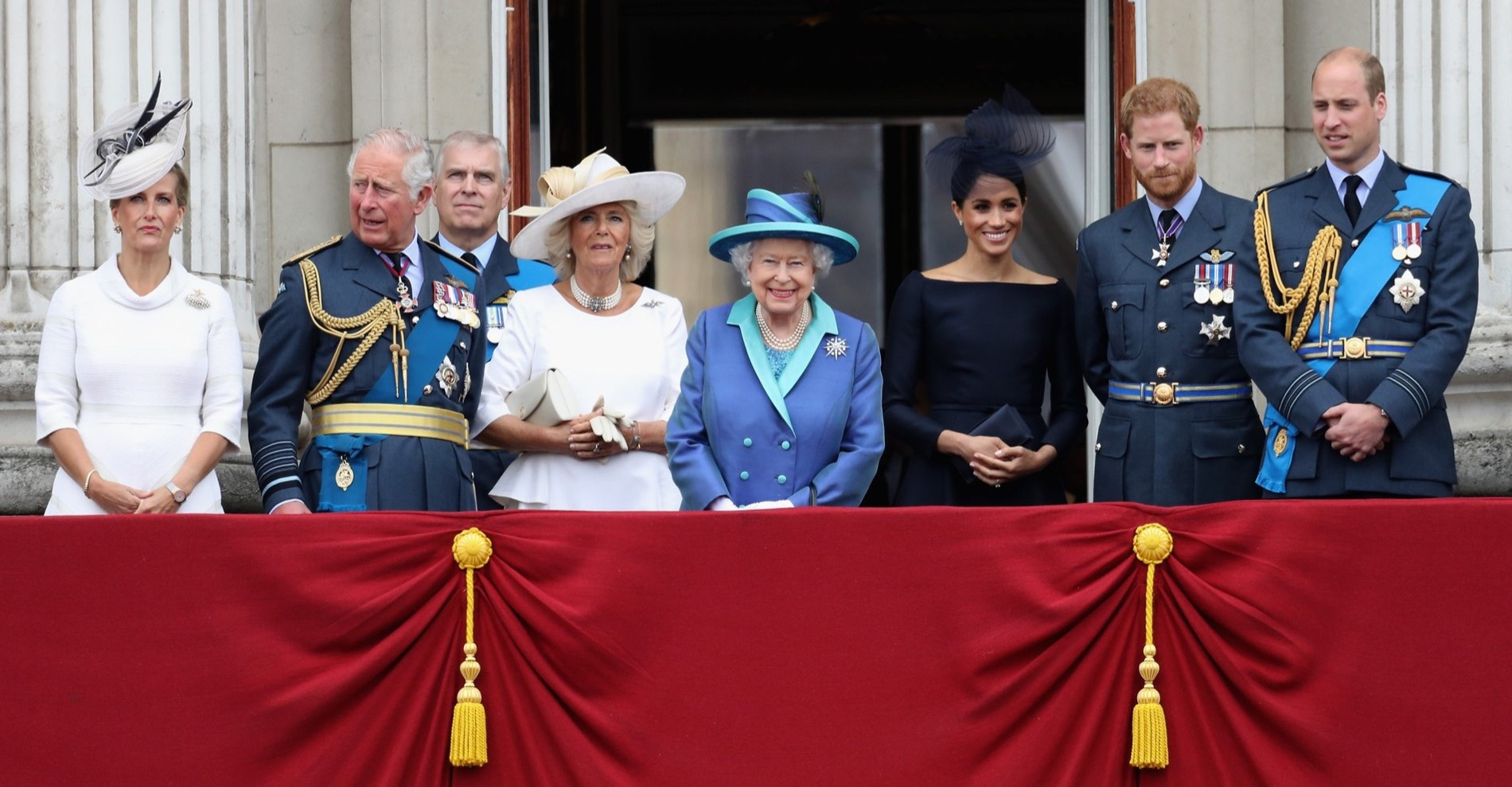 Члены британской королевской семьи. Фото: Getty Images
